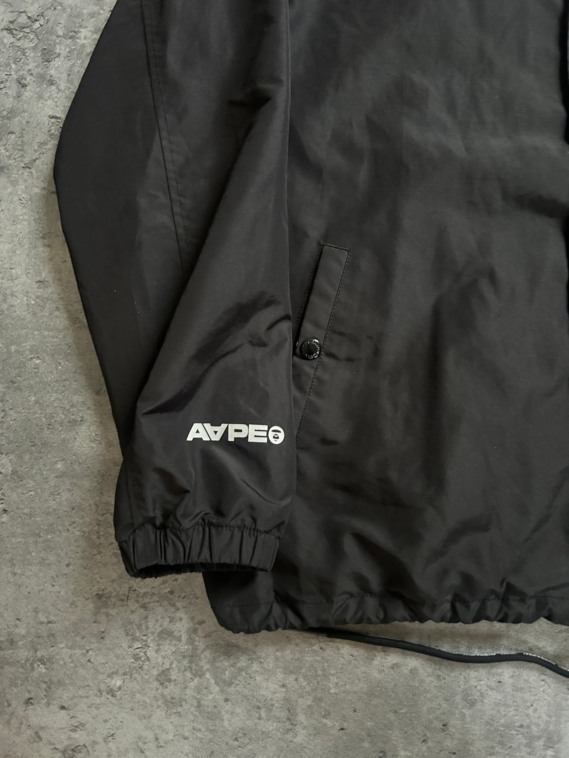 AAPE NOW COACH JACKET “BLACK” (L)