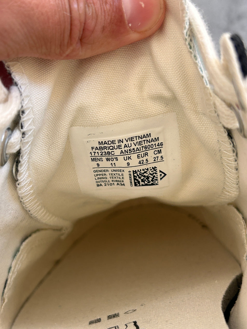CONVERSE X CARHARTT (42.5/43)