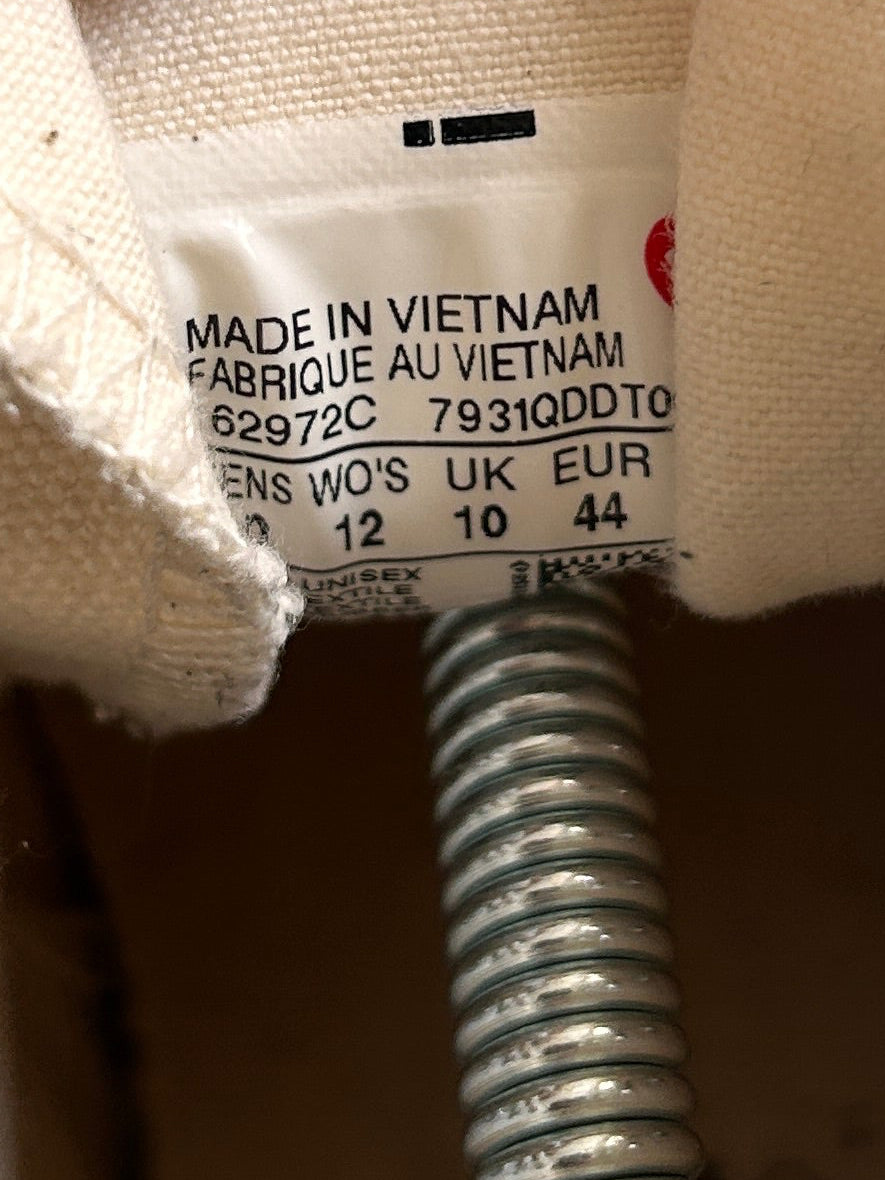 CONVERSE X CDG HIGH “BEIGE” 44/44.5EU
