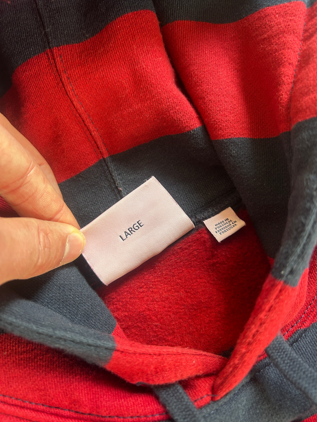 SUPREME X MARTINE ROSE HOODIE (L)