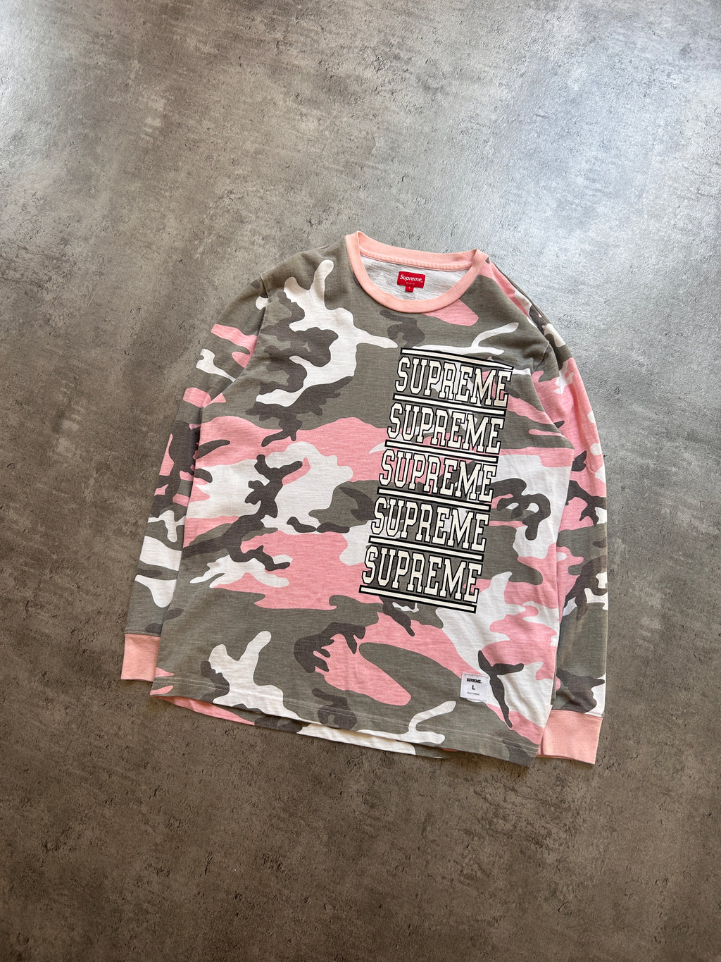 SUPREME STACKED LONGSLEEVE (L)