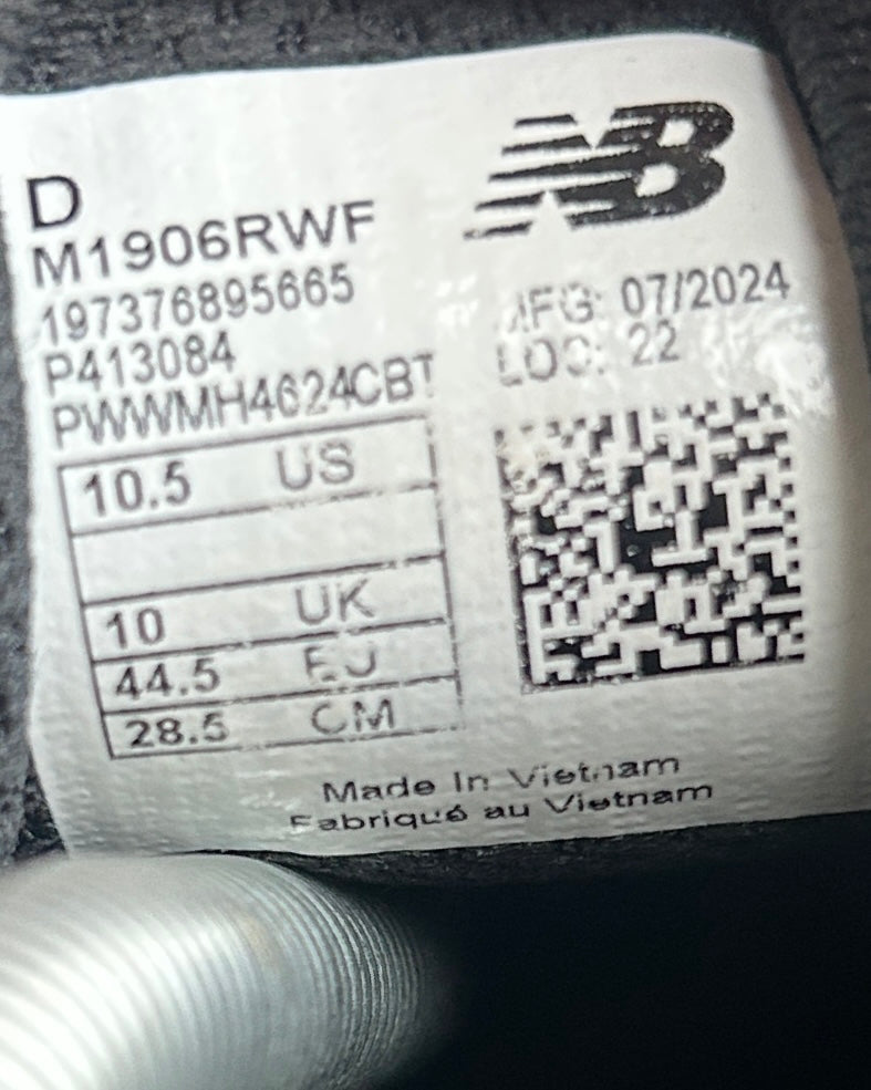 NB1906R “CORDURA BLACK” 44,5EU