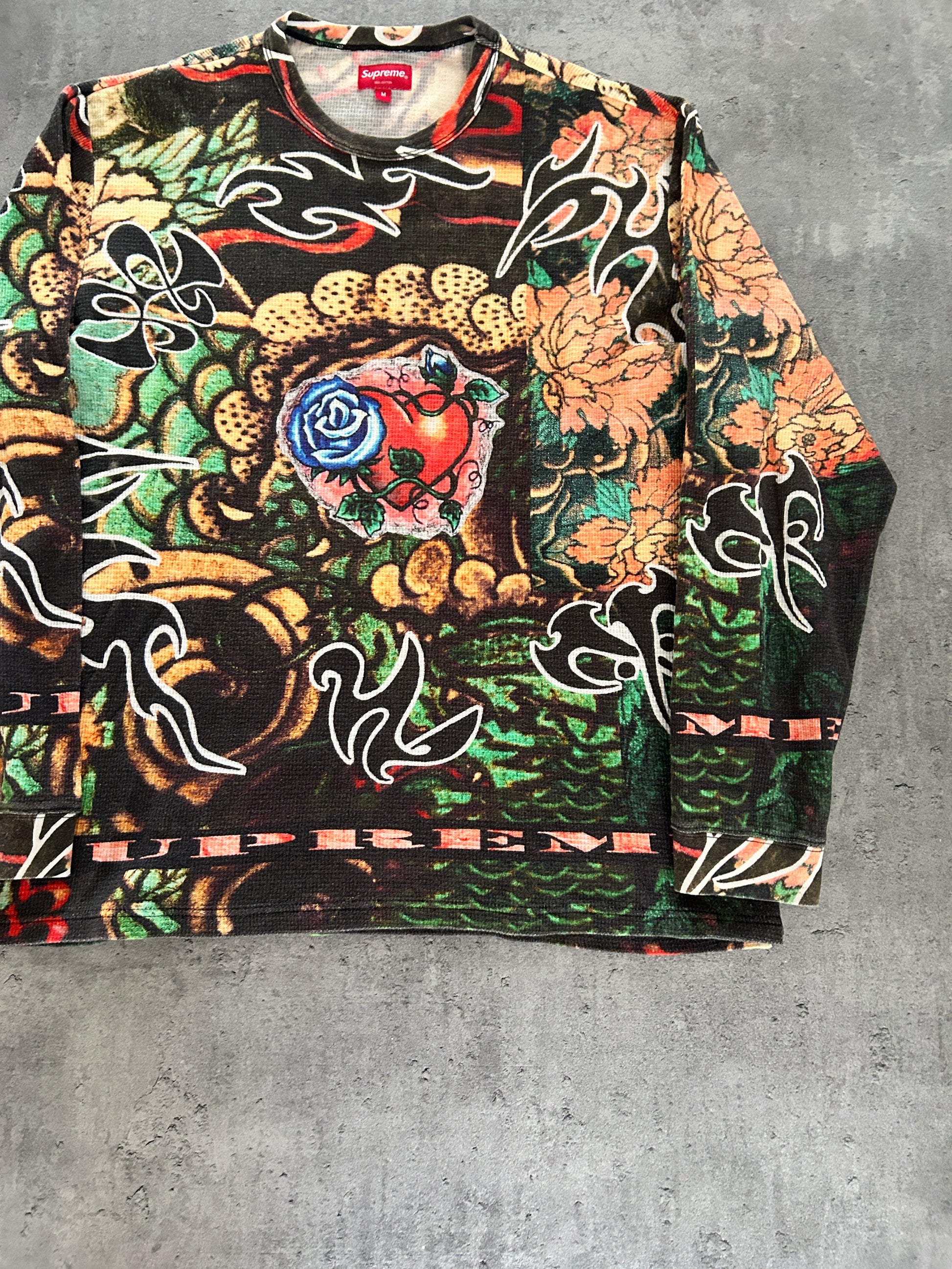 SUPREME SACRED HEART WAFFLE KNIT (M)