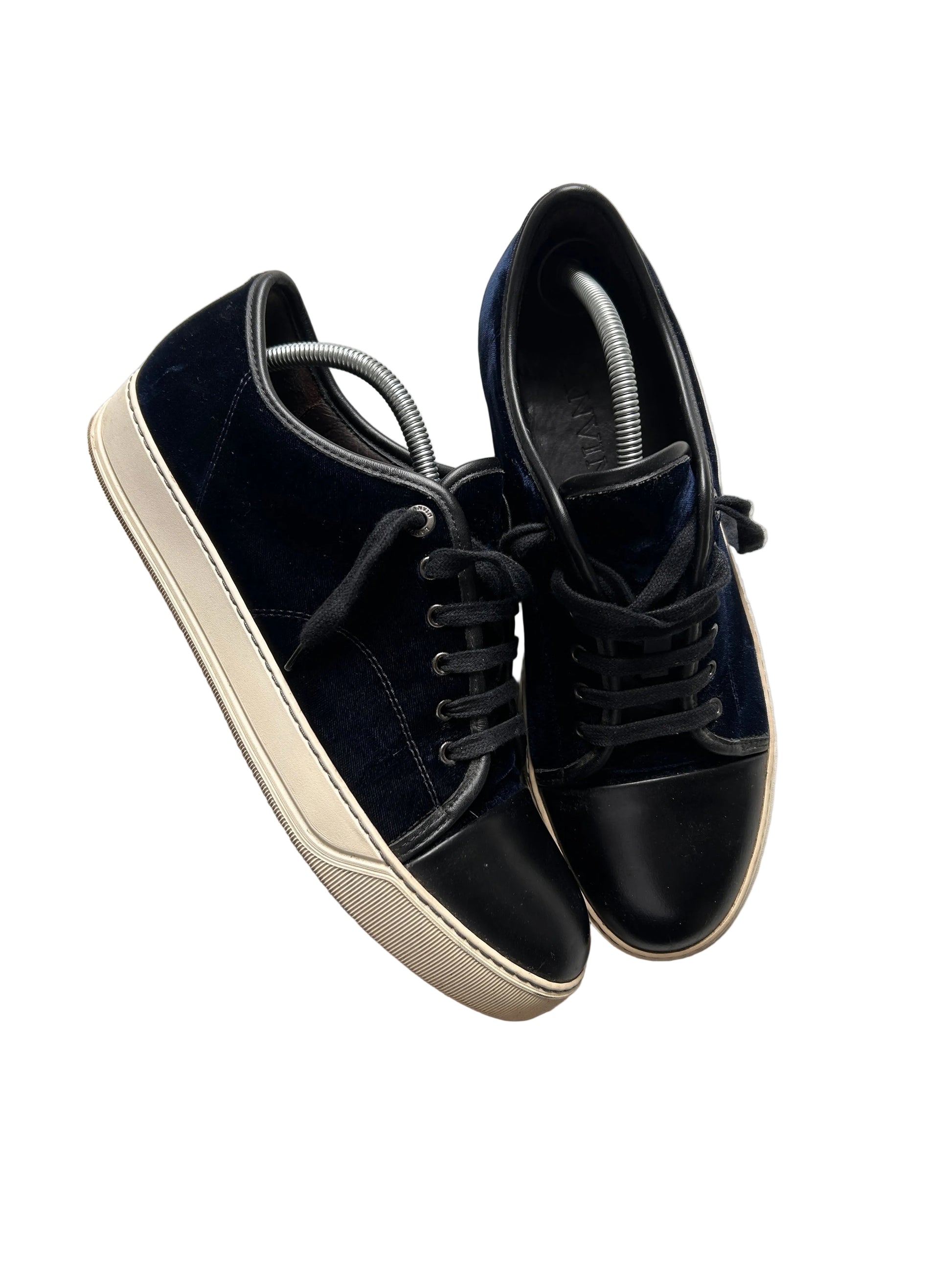 LANVIN DB11 NAVY SUEDE (44/44,5EU)