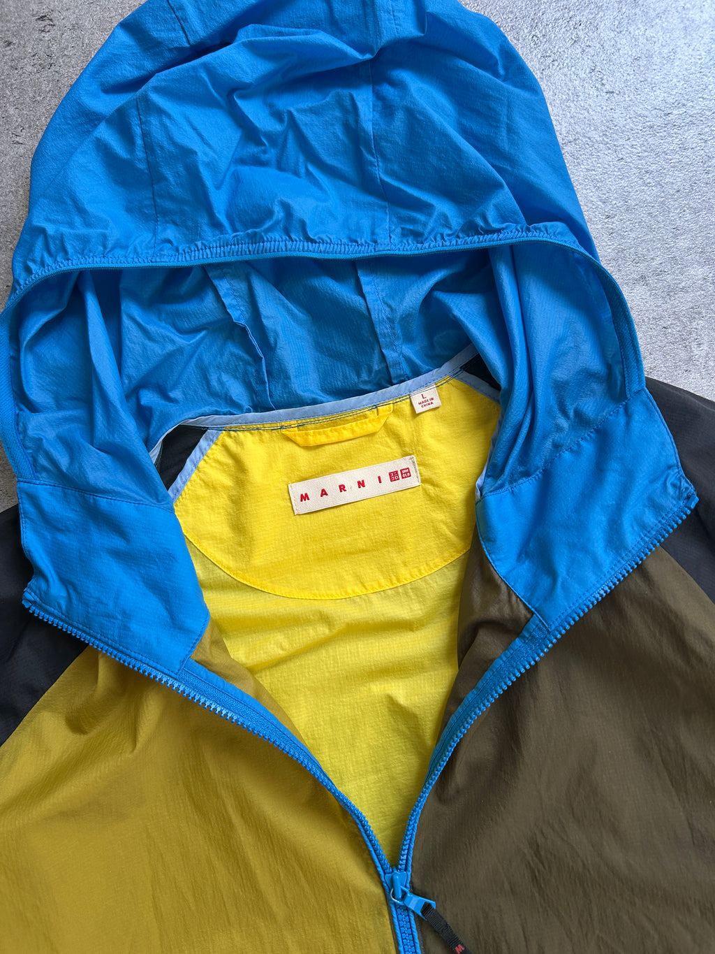 MARNI X UNIQLO MULTICOLOR WINDBREAKER (L)