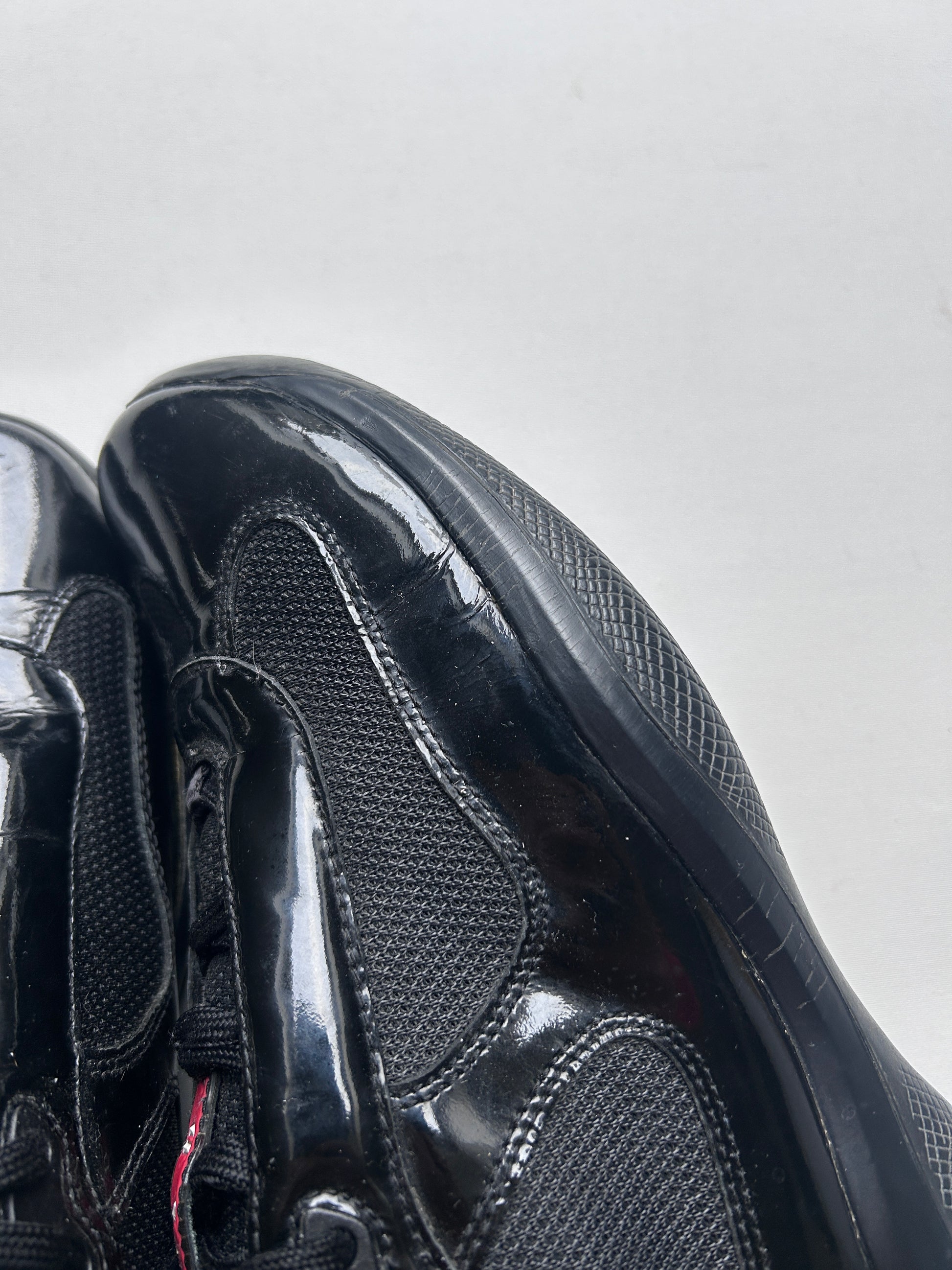 PRADA CUPS OG “GLOSSY BLACK” 42.5EU