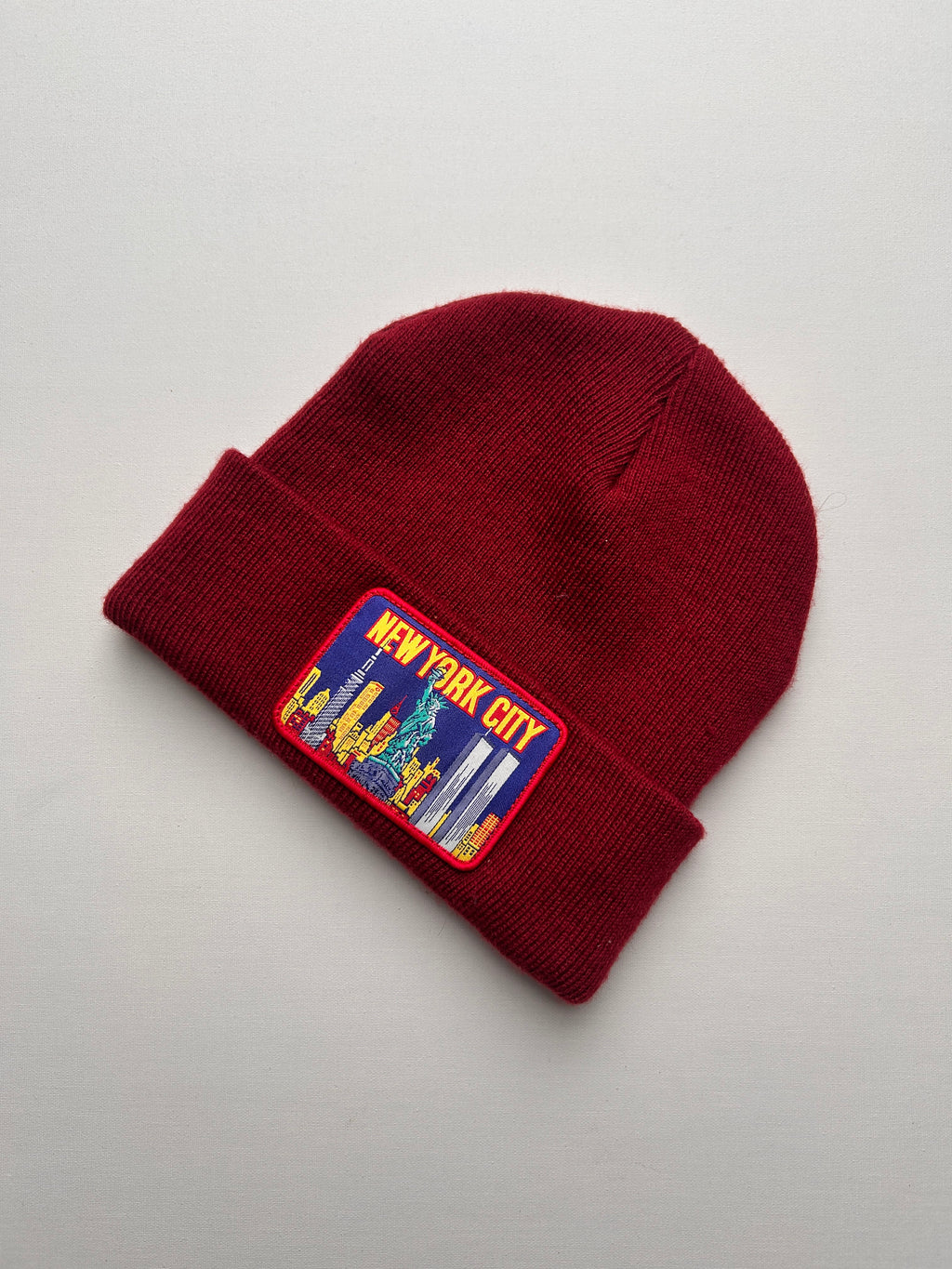 SUPREME BEANIE “NEW YORK PATCH”