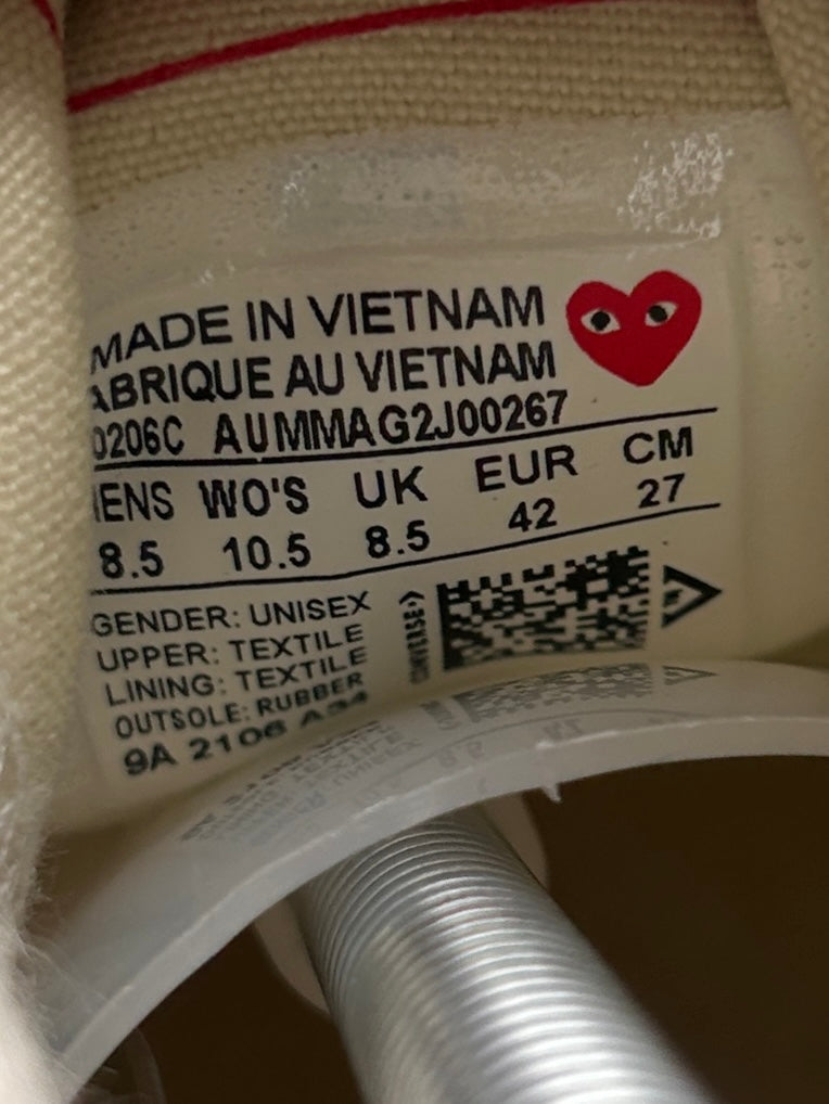 CONVERSE X CDG CHUCK 70 (42/42,5EU)