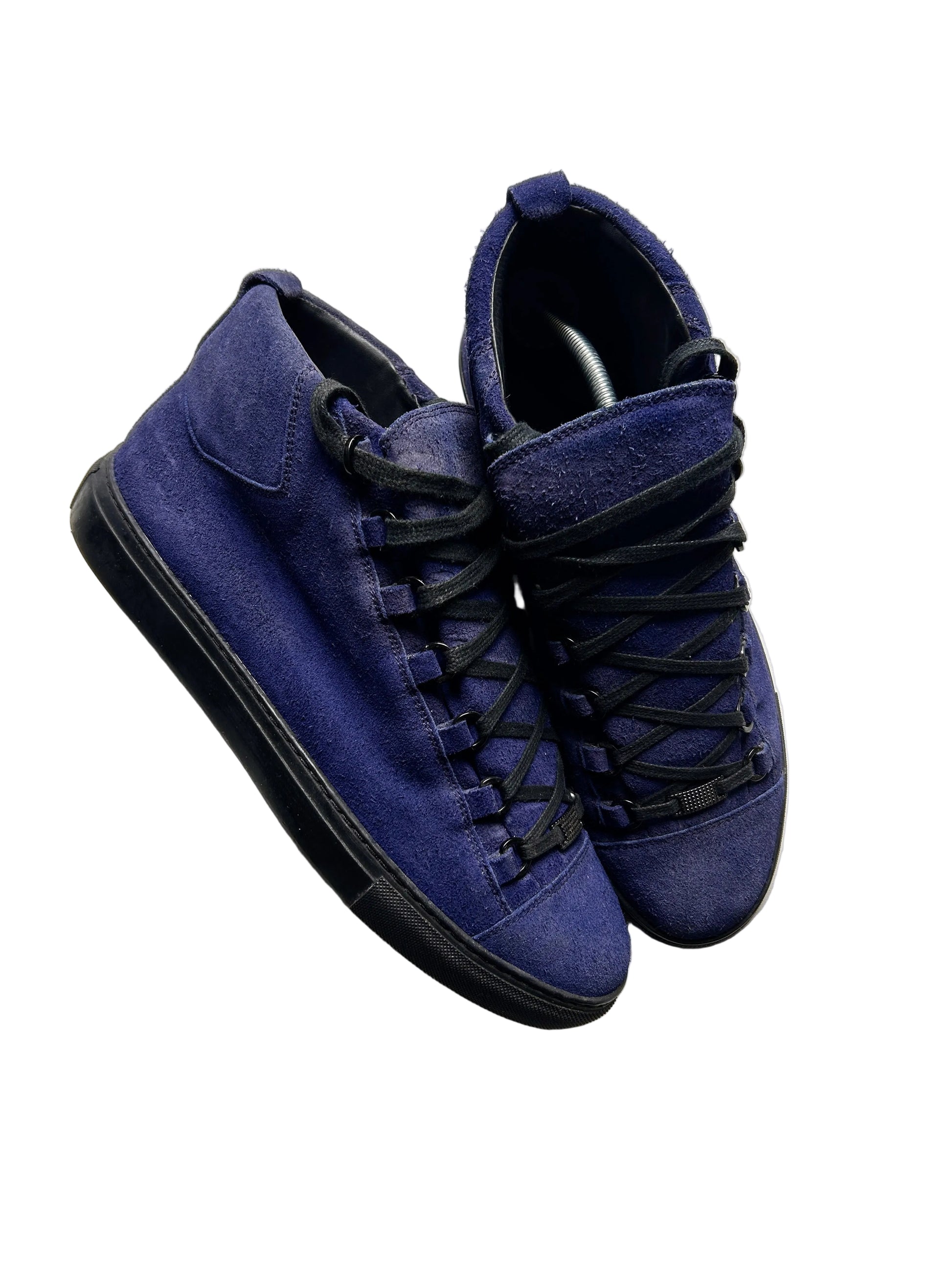 BALENCIAGA ARENA HIGH “BLUE SUEDE” 45EU