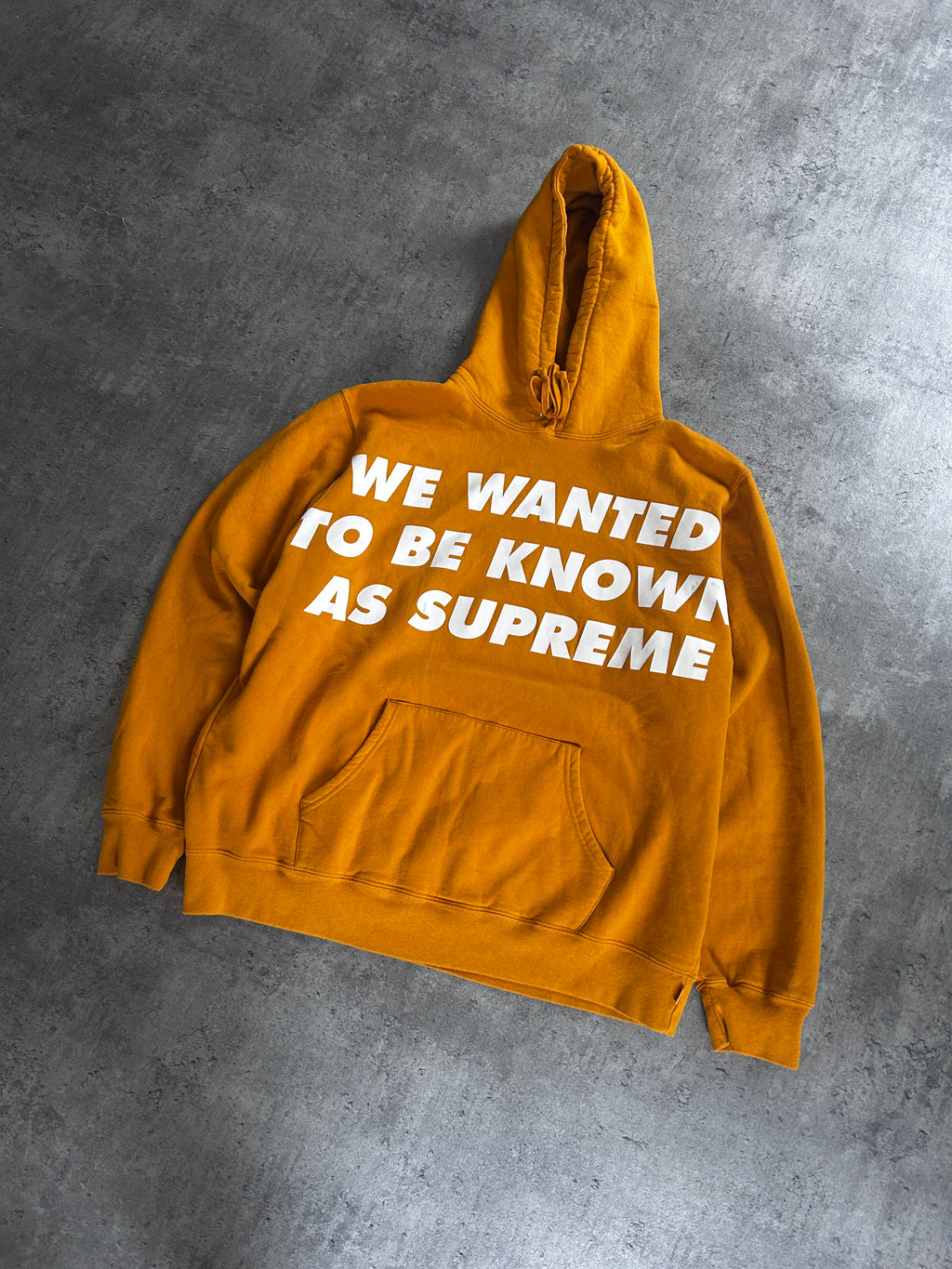 SUPREME KNOWN AS HOODIE (XL)