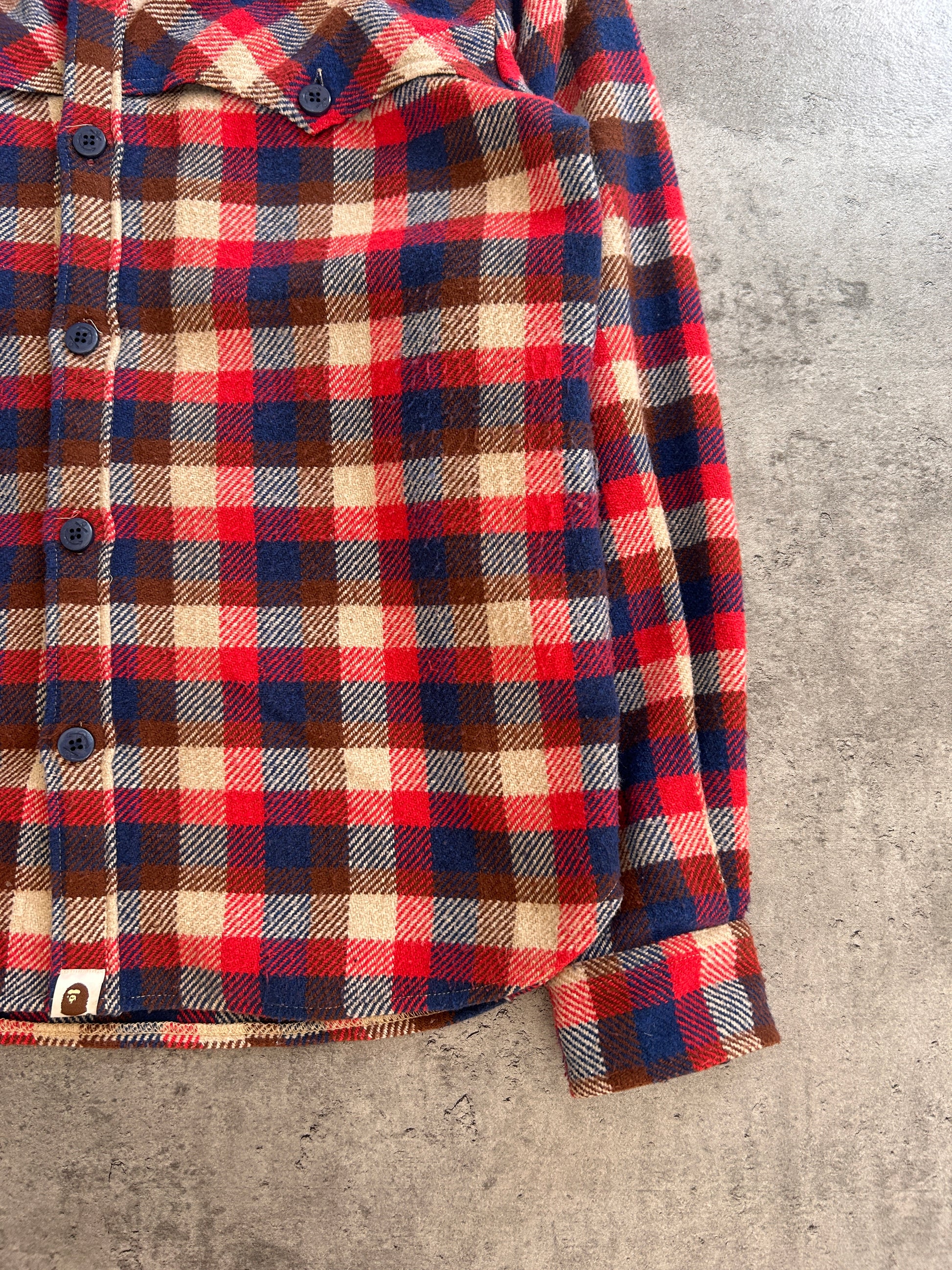 BAPE CPO HEAVY FLANNEL (M)