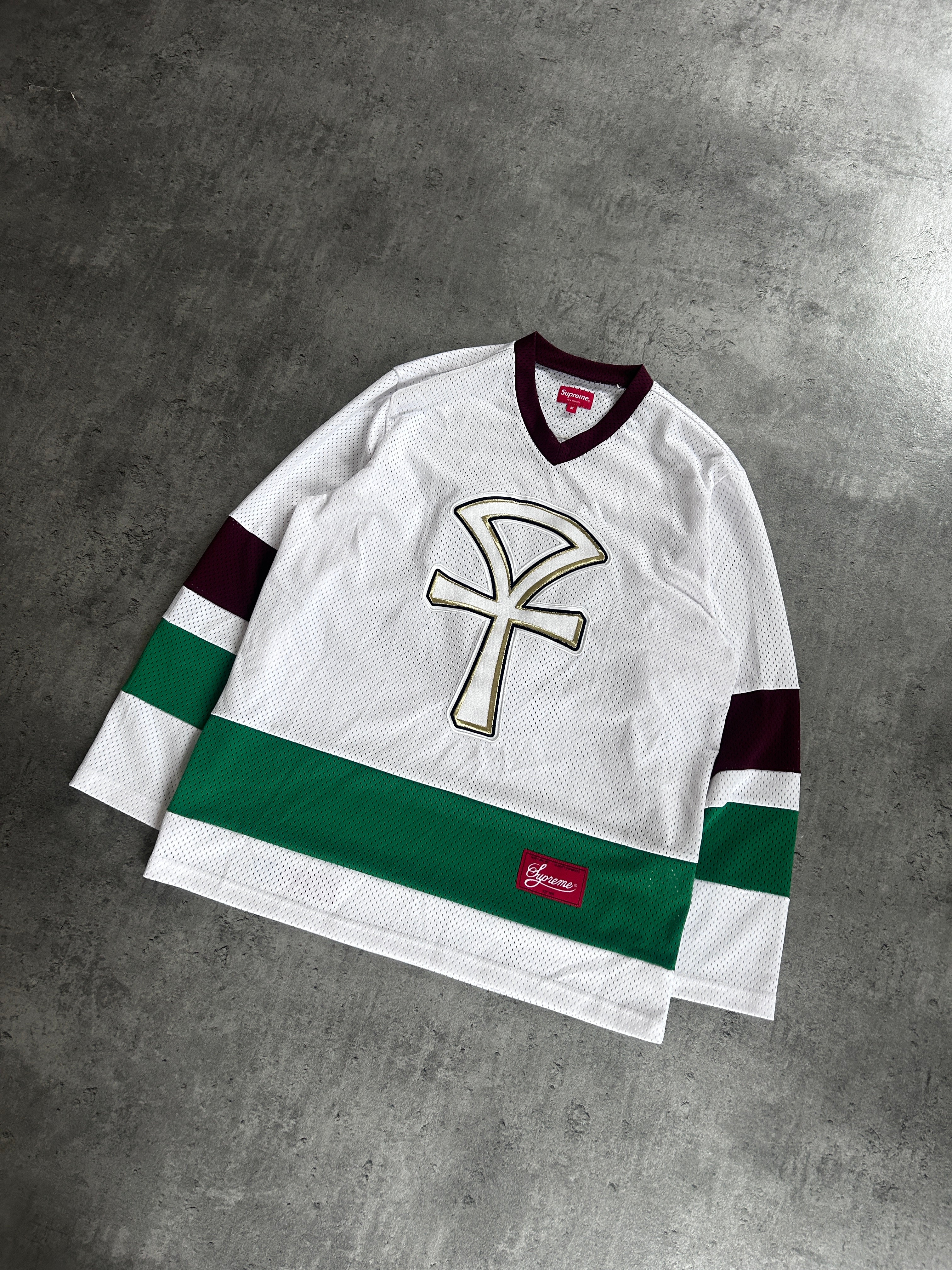 SUPREME ANKH HOCKEY JERSEY SS18 (M) – Kicksweep