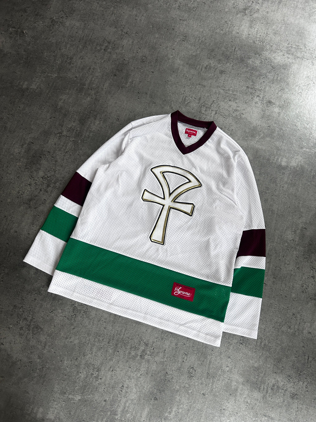SUPREME ANKH HOCKEY JERSEY SS18 (M)