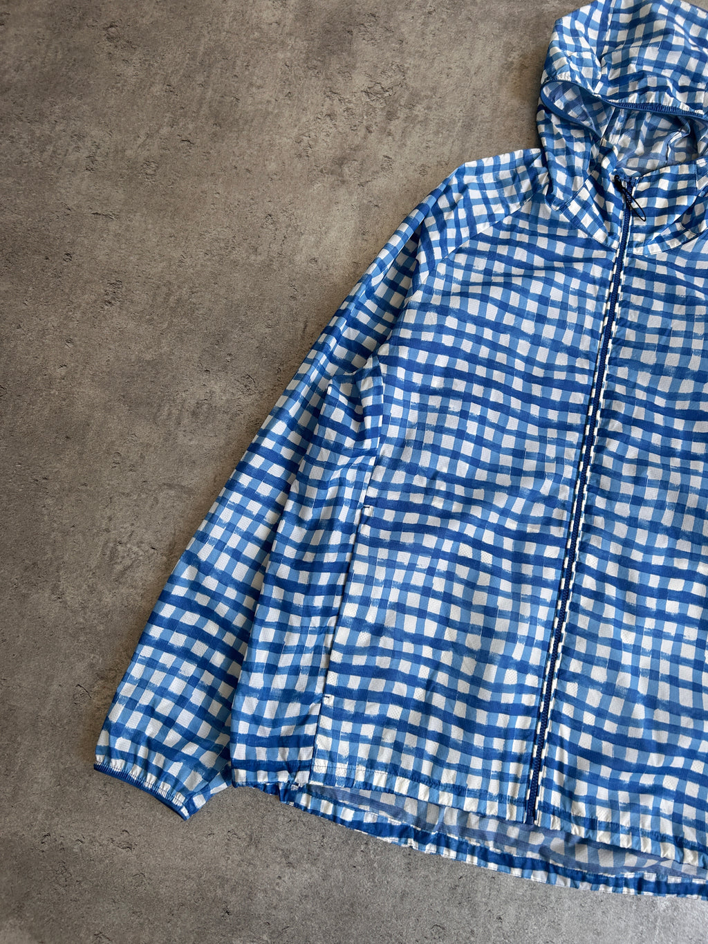 MARNI X UNIQLO CHECKER WINDBREAKER (L)