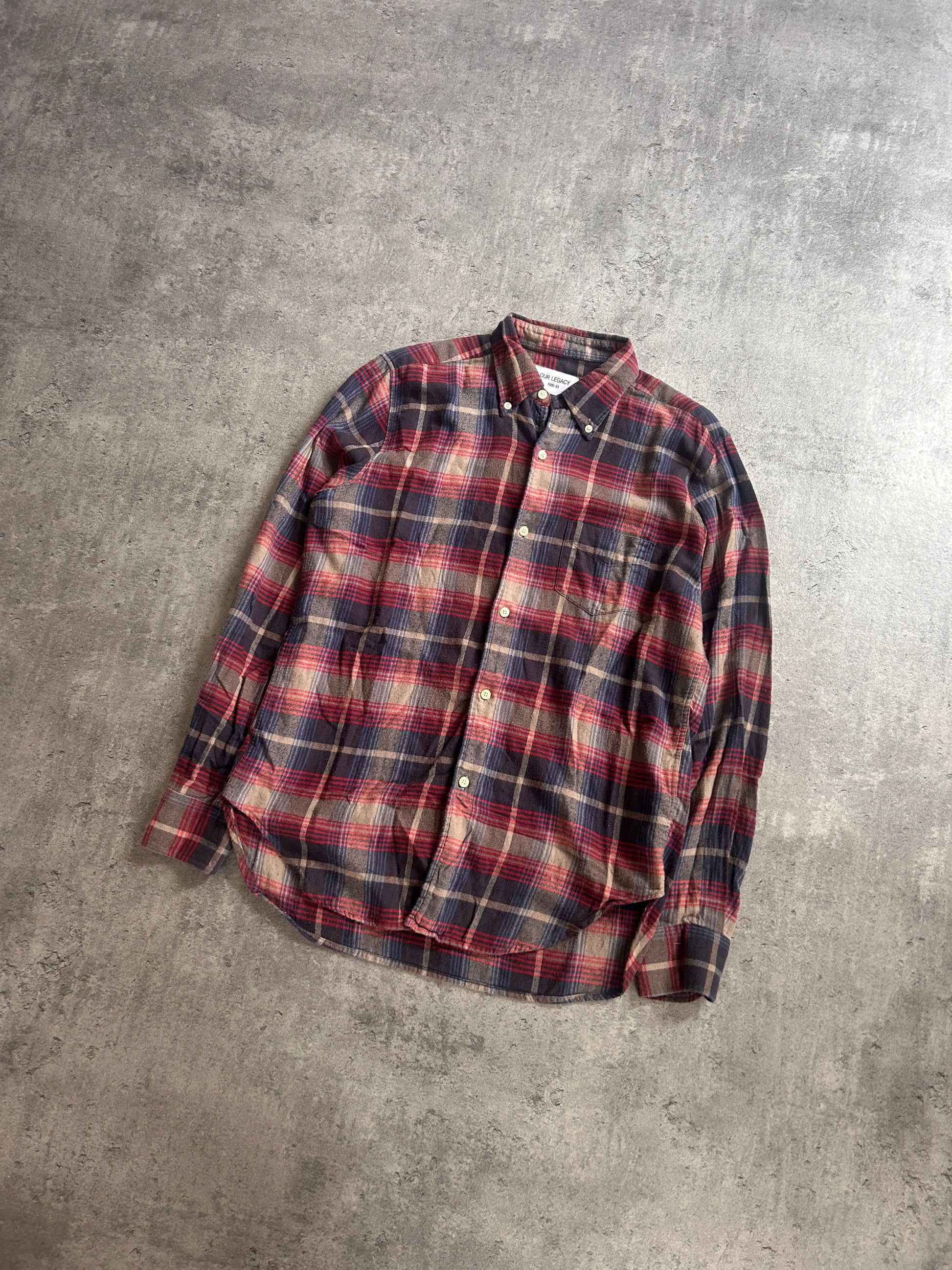 OUR LEGACY PLAID FLANNEL (M)
