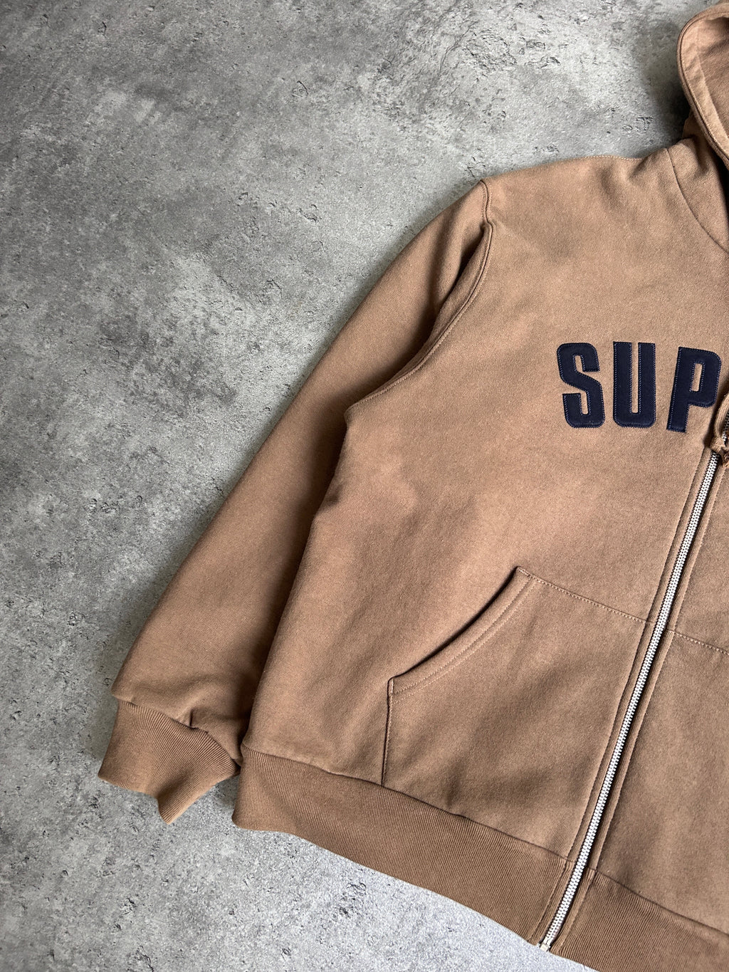SUPREME ARC THERMAL ZIP UP HOODIE (M)