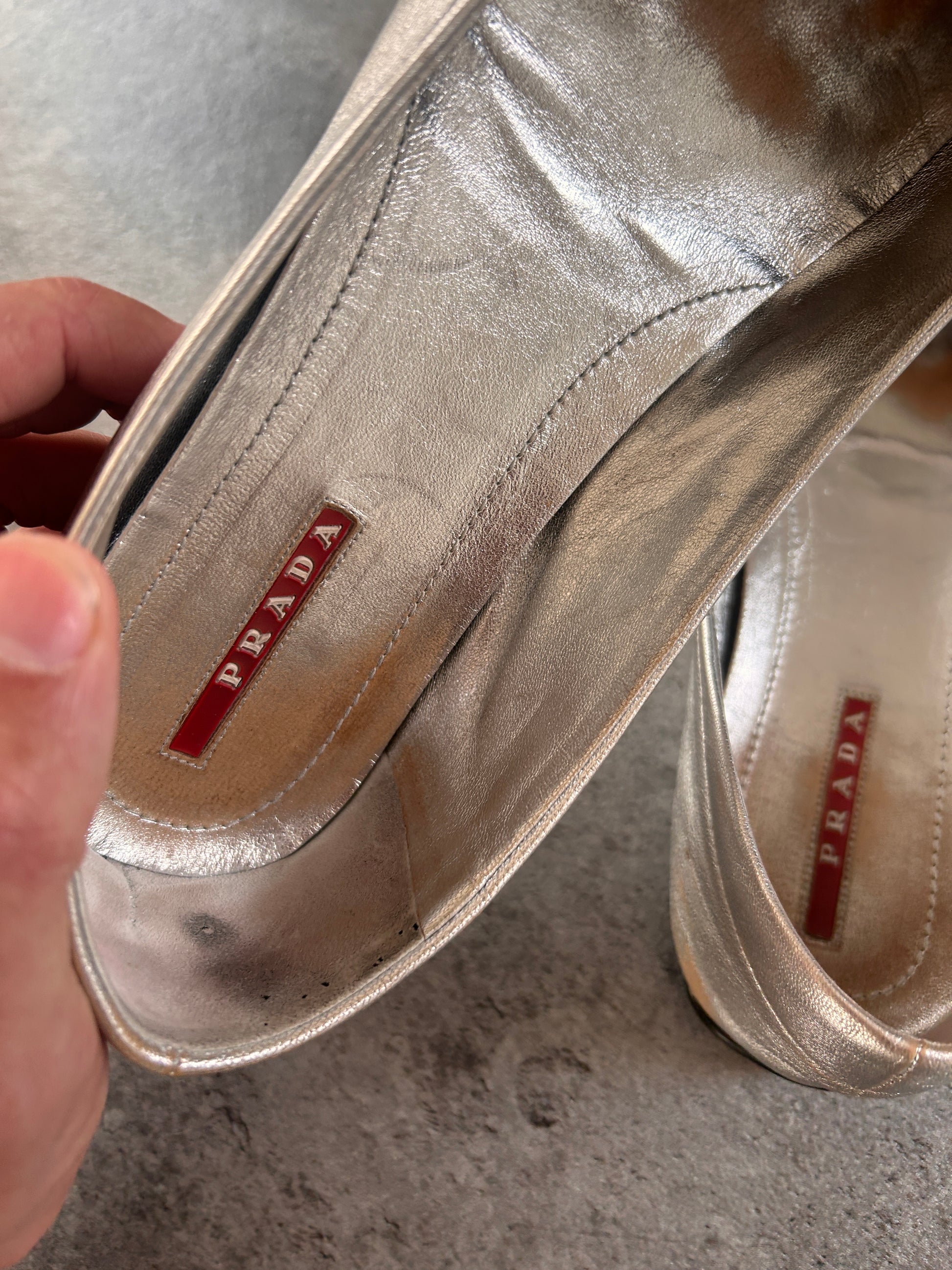 PRADA BALLERINAS VINTAGE 39EU