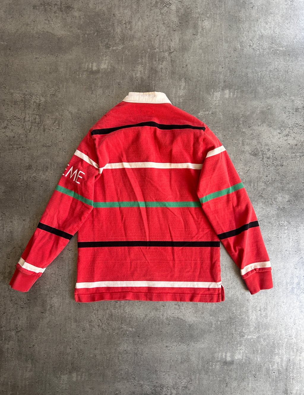 SUPREME STRIPED RUGBY POLO (M)