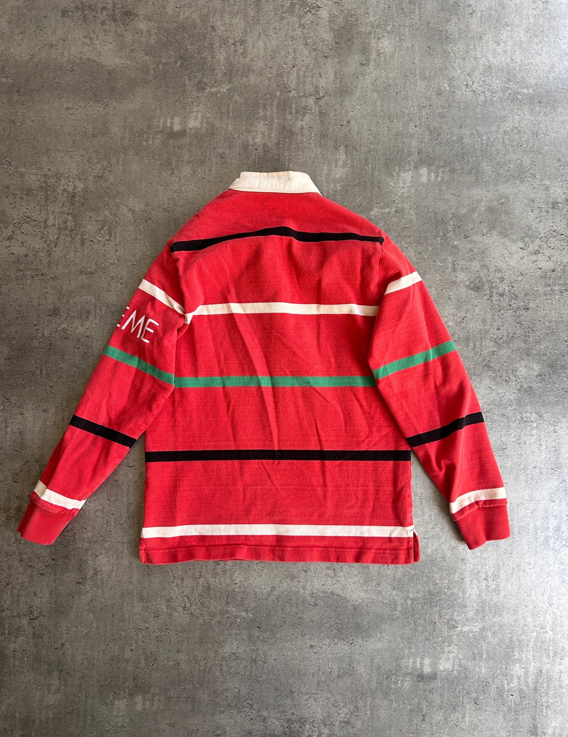 SUPREME STRIPED RUGBY POLO (M)