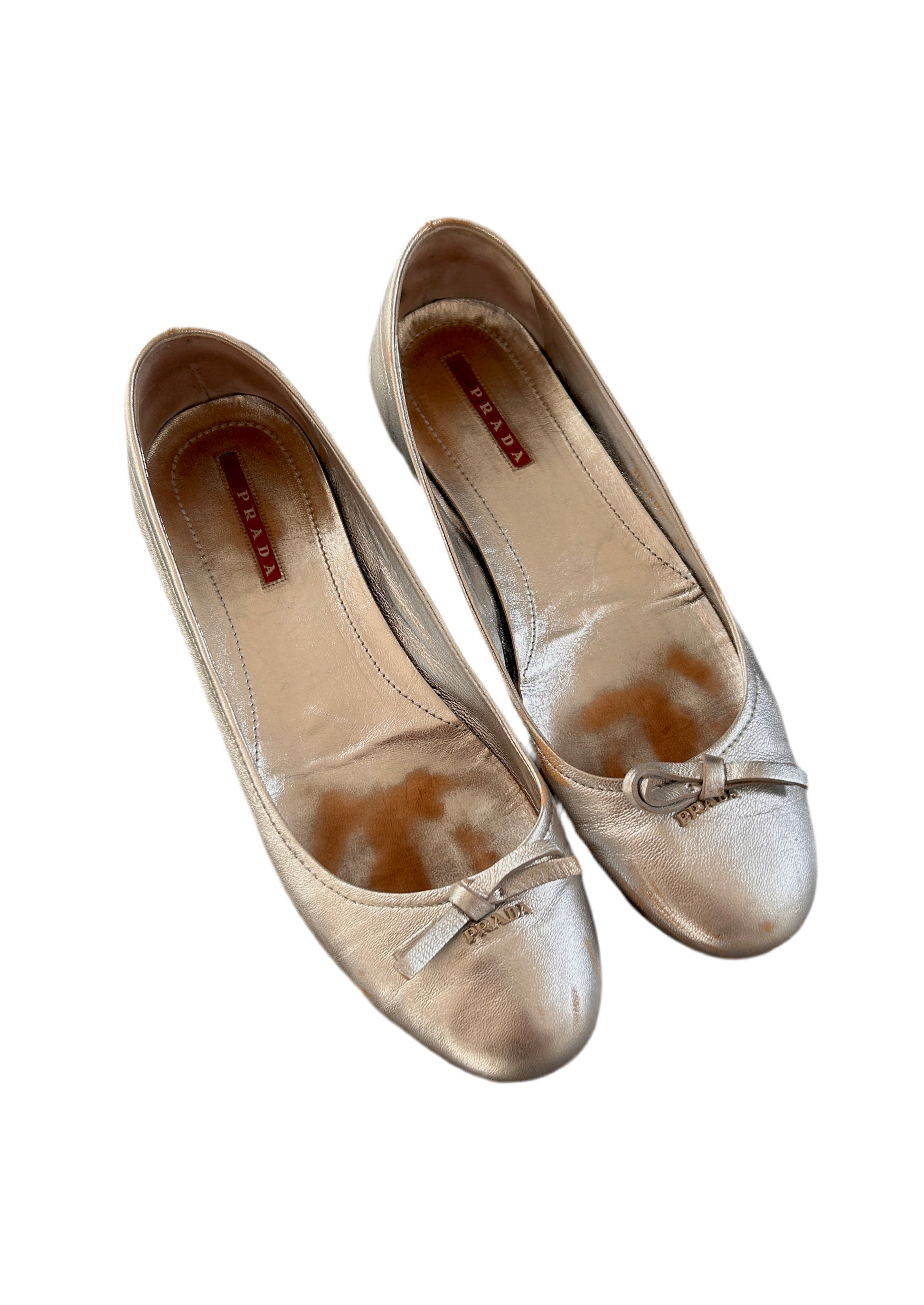 PRADA BALLERINAS VINTAGE 39EU