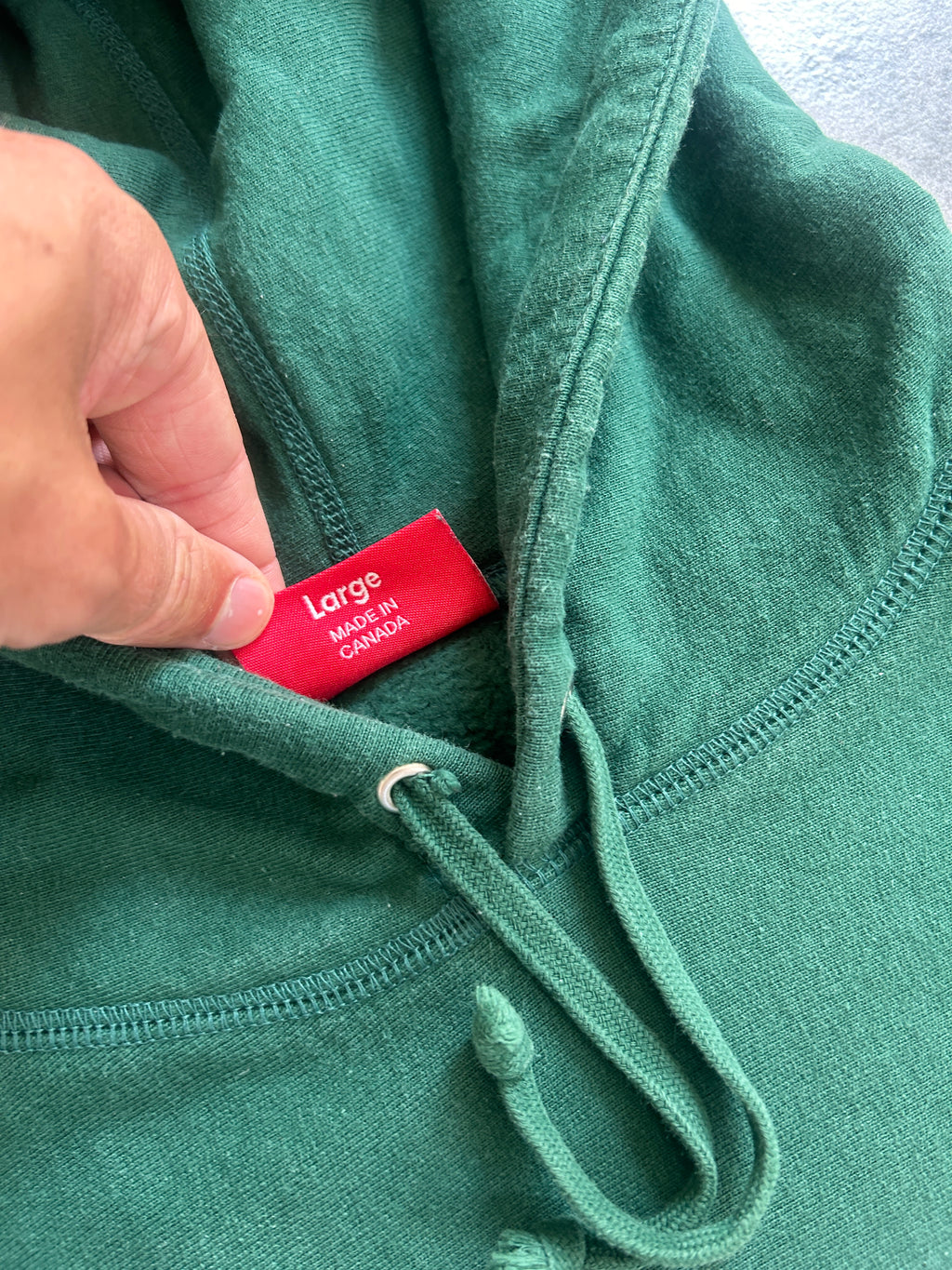 SUPREME HEARTS ARC HOODIE (L)