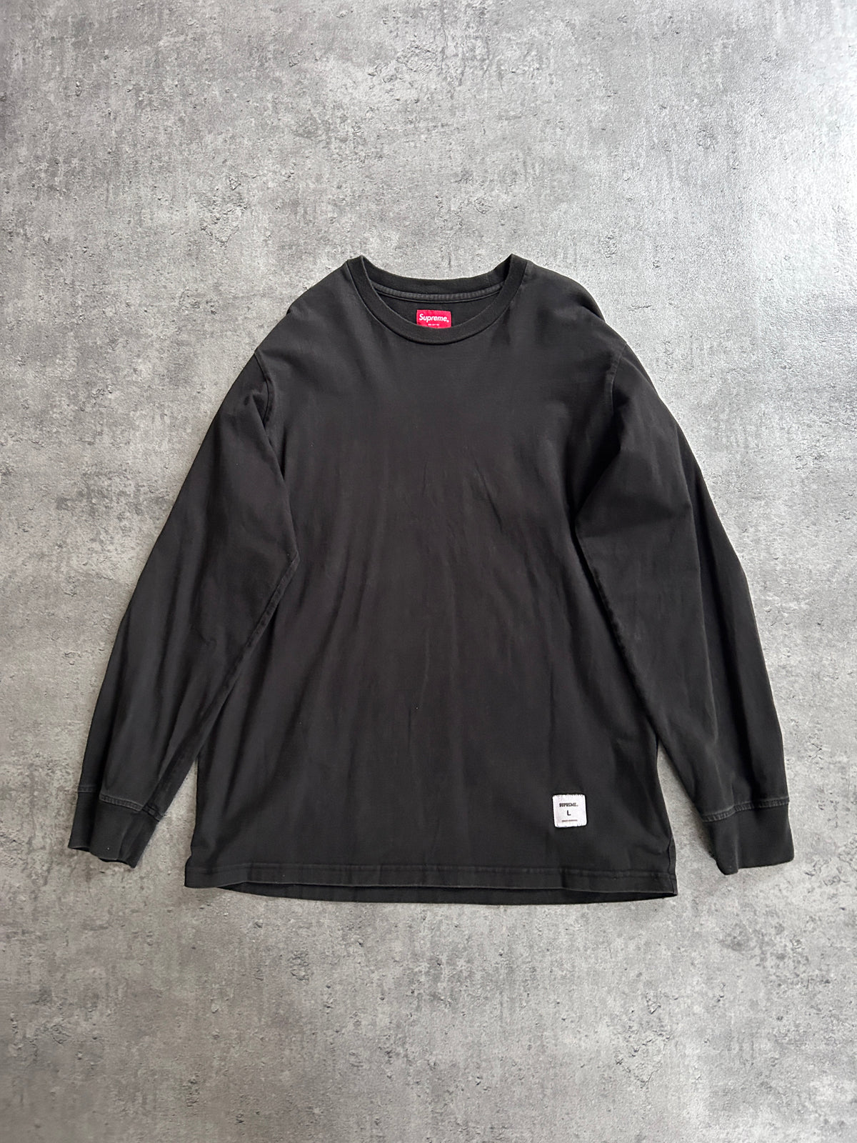 SUPREME TRADEMARK LONGSLEEVE (L)