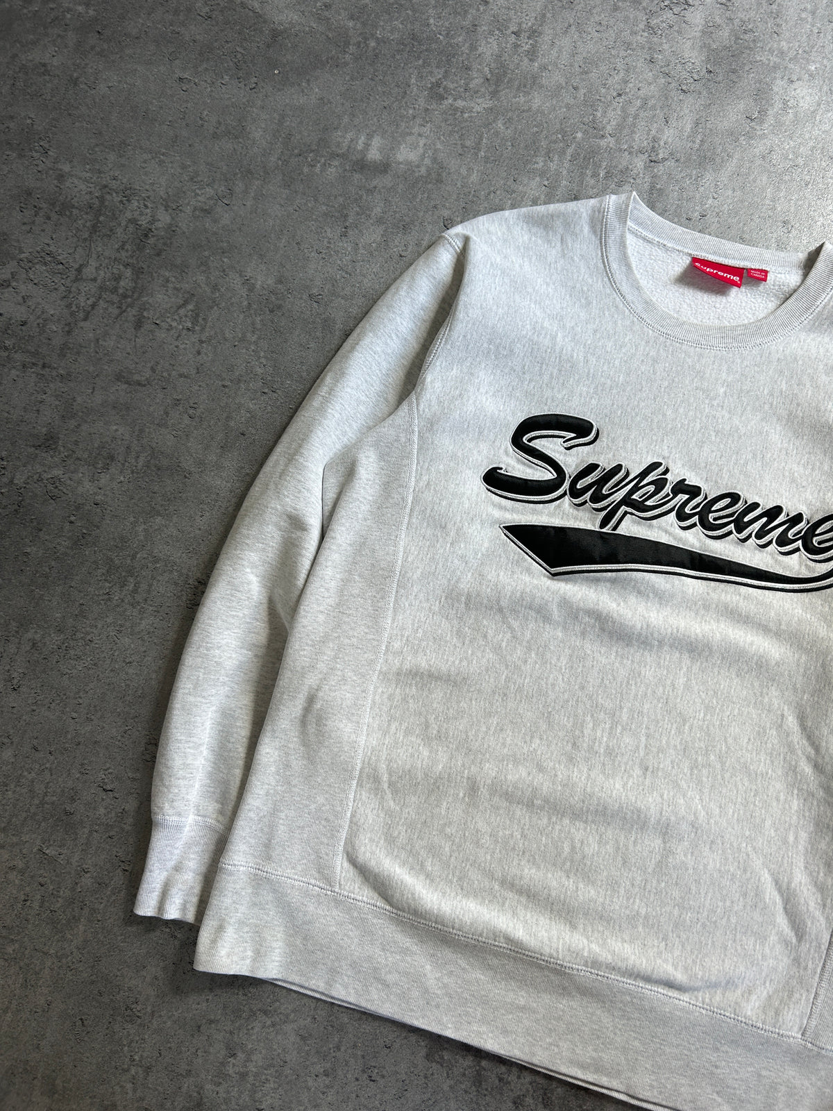 SUPREME BRUSH SCRIPT CREWNECK (XL)
