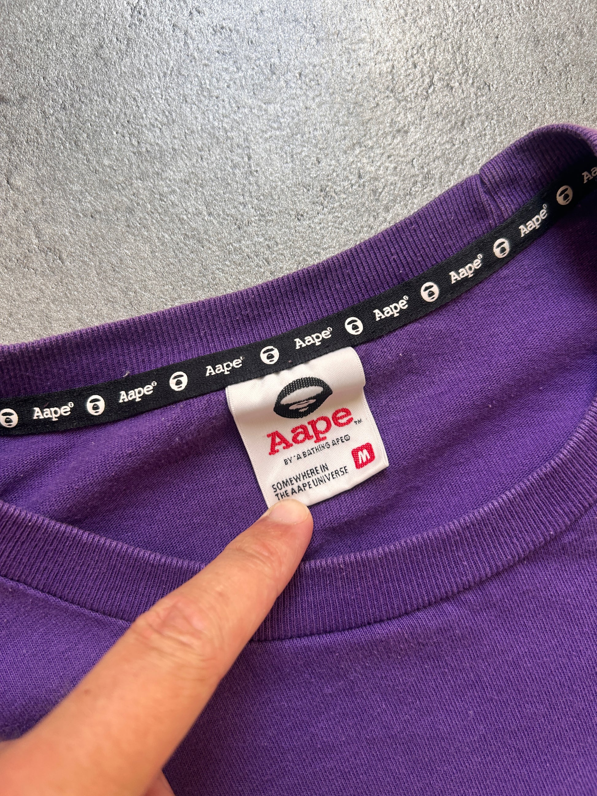 AAPE NOW LONGSLEEVE (S)