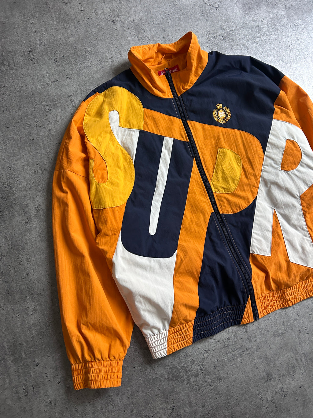 SUPREME BIG LETTER TRACKJACKET (L)