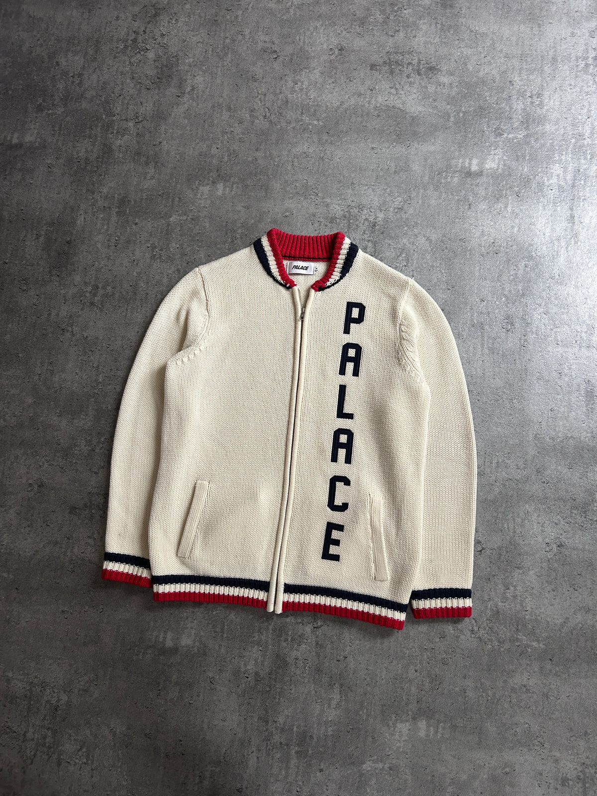 PALACE VERT KNIT BEIGE (M/L)