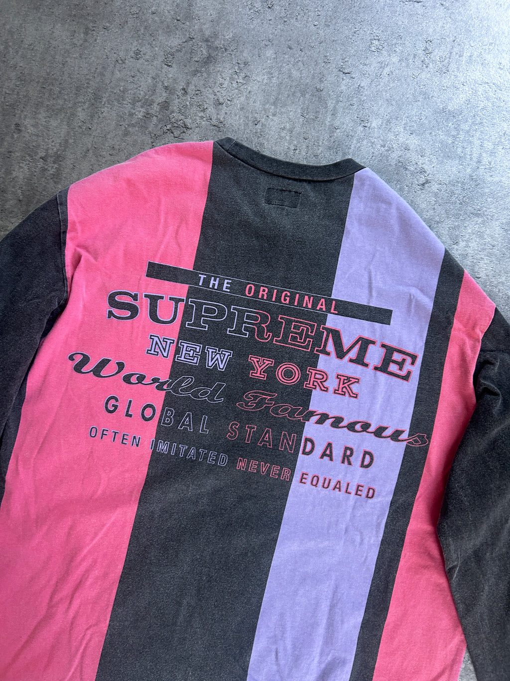SUPREME GLOBAL STANDARD LONGSLEEVE (L)