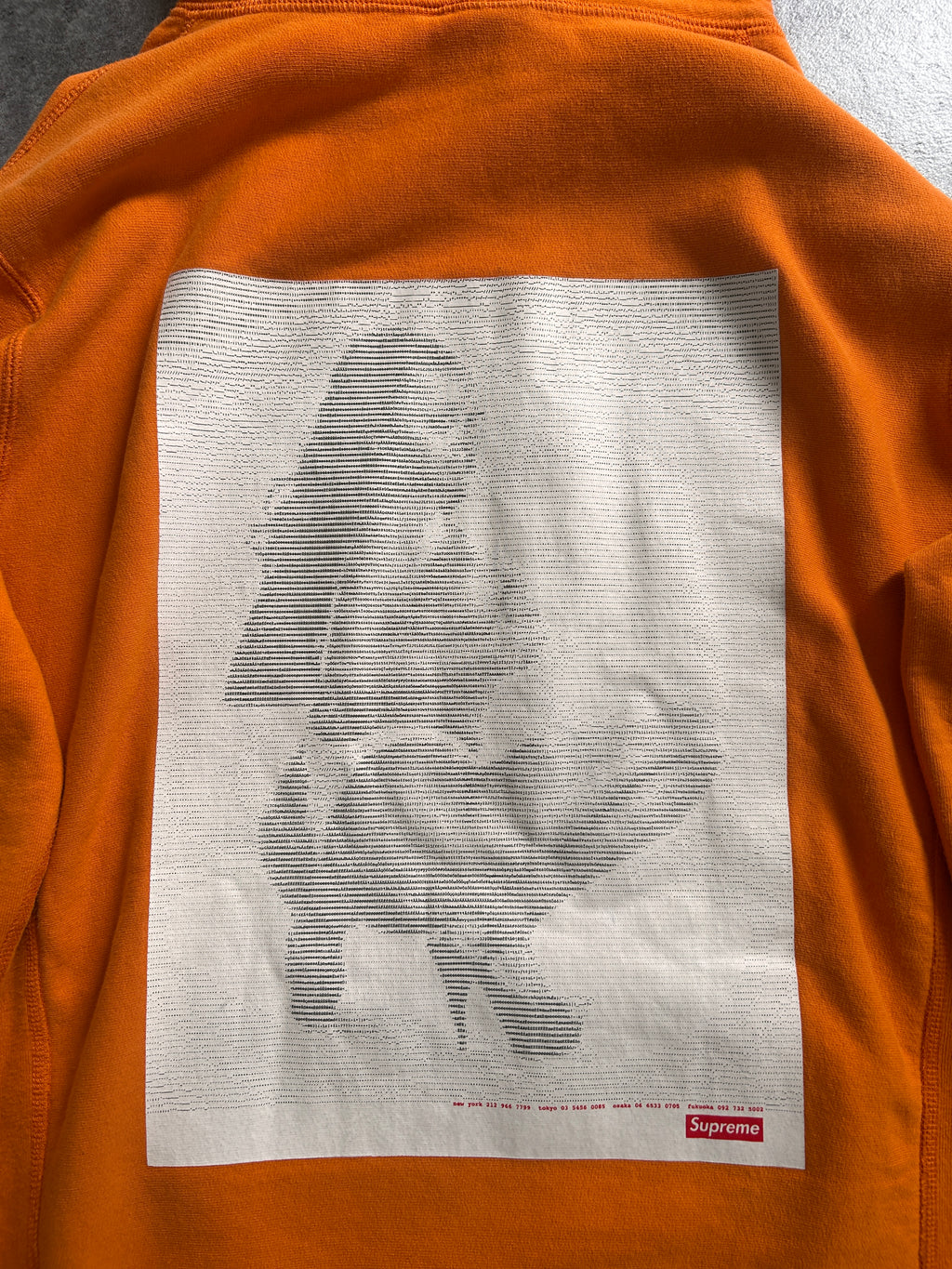 SUPREME DIGI SQUAT HOODIE (L)