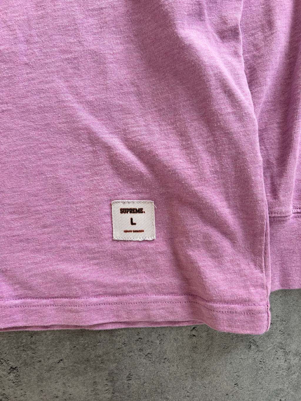 SUPREME METALLIC LONGSLEEVE (L)
