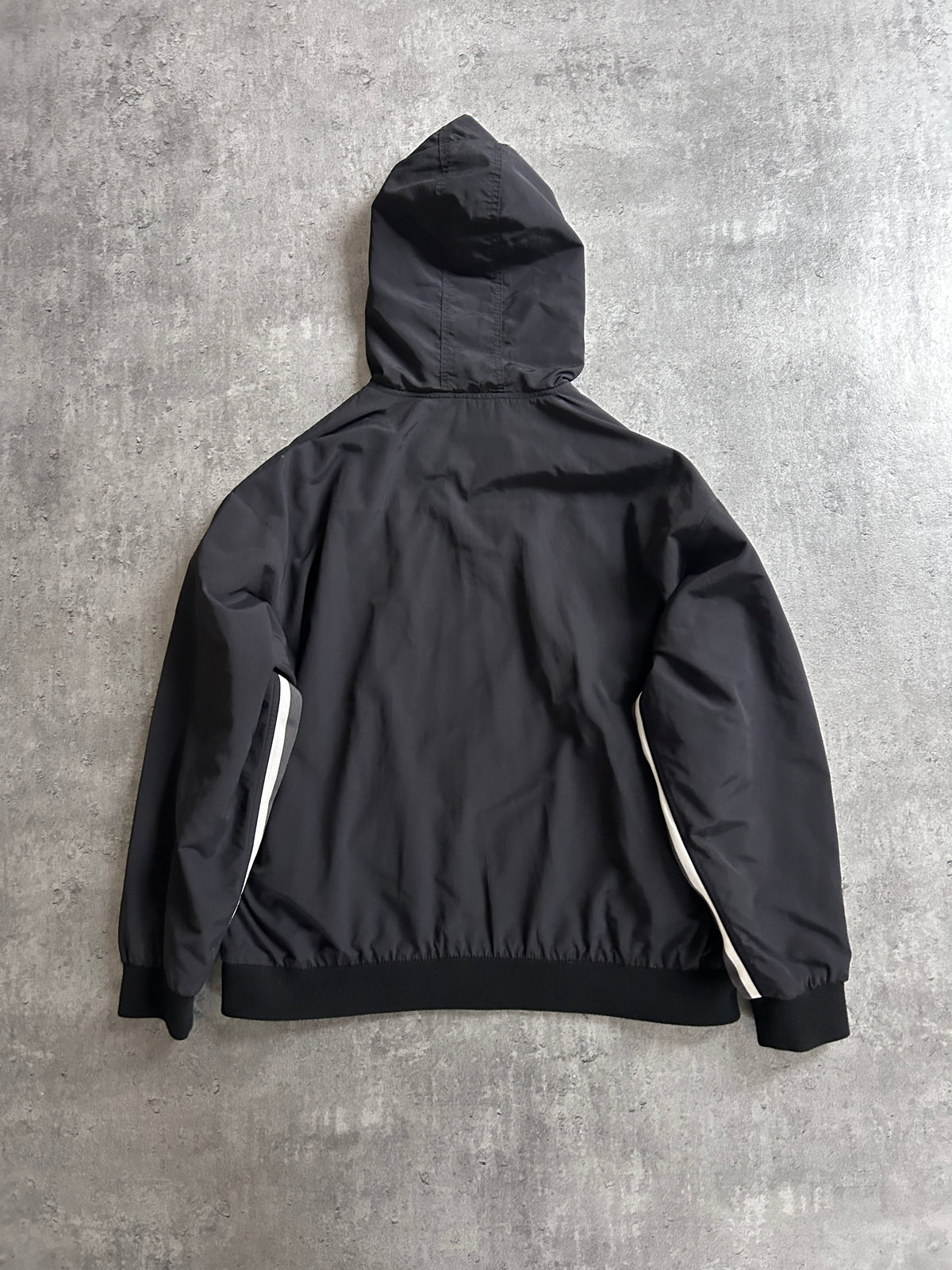 SUPREME APPLIQUE HOODED TRACKJACKET (XL)