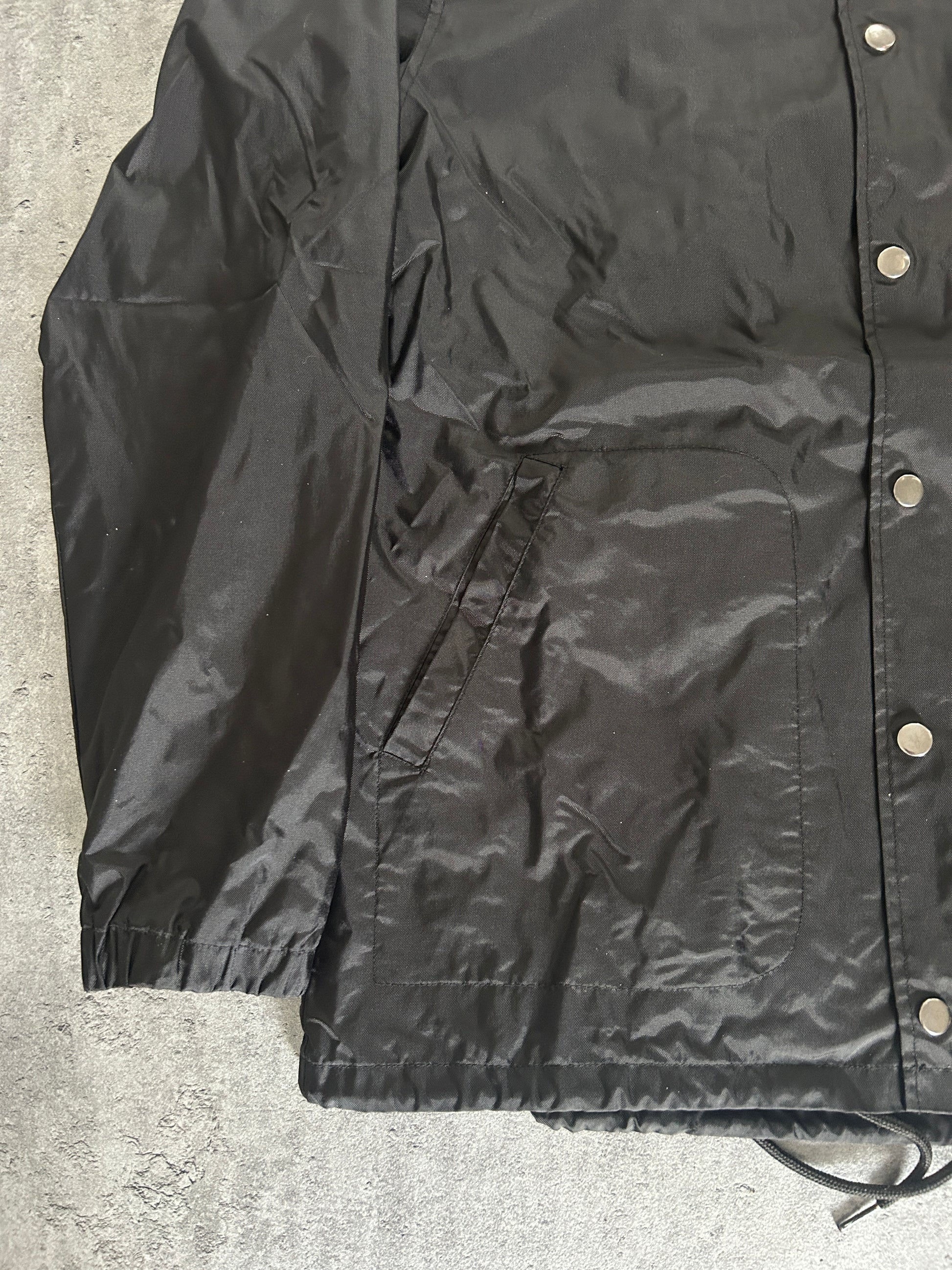 STÜSSY BLACK/PINK COACH JACKET (S)