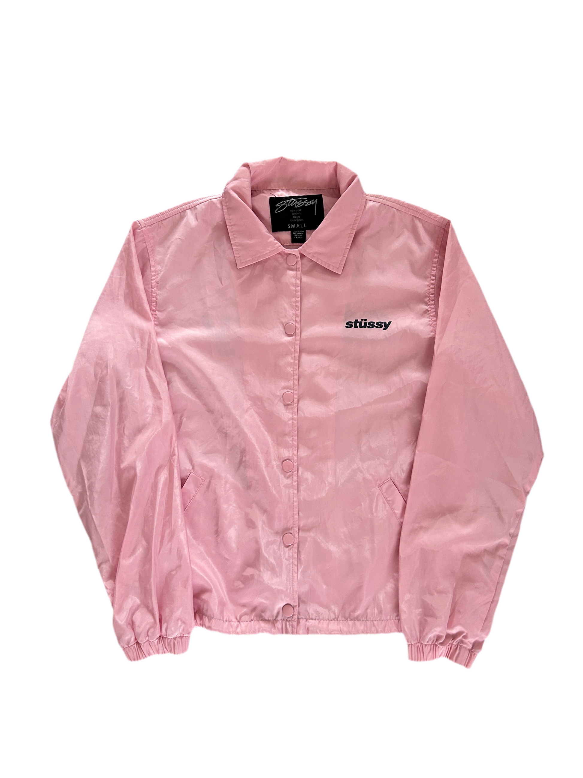 STÜSSY PINK COACH JACKET (S WMNS)