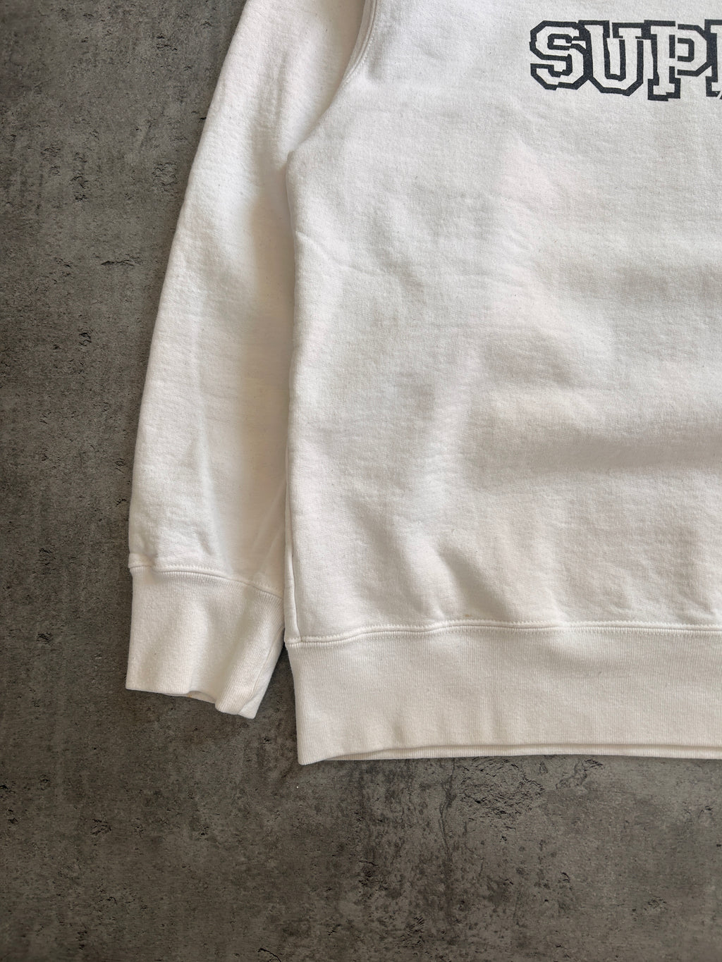 SUPREME SHATTERED LOGO CREWNECK (L)