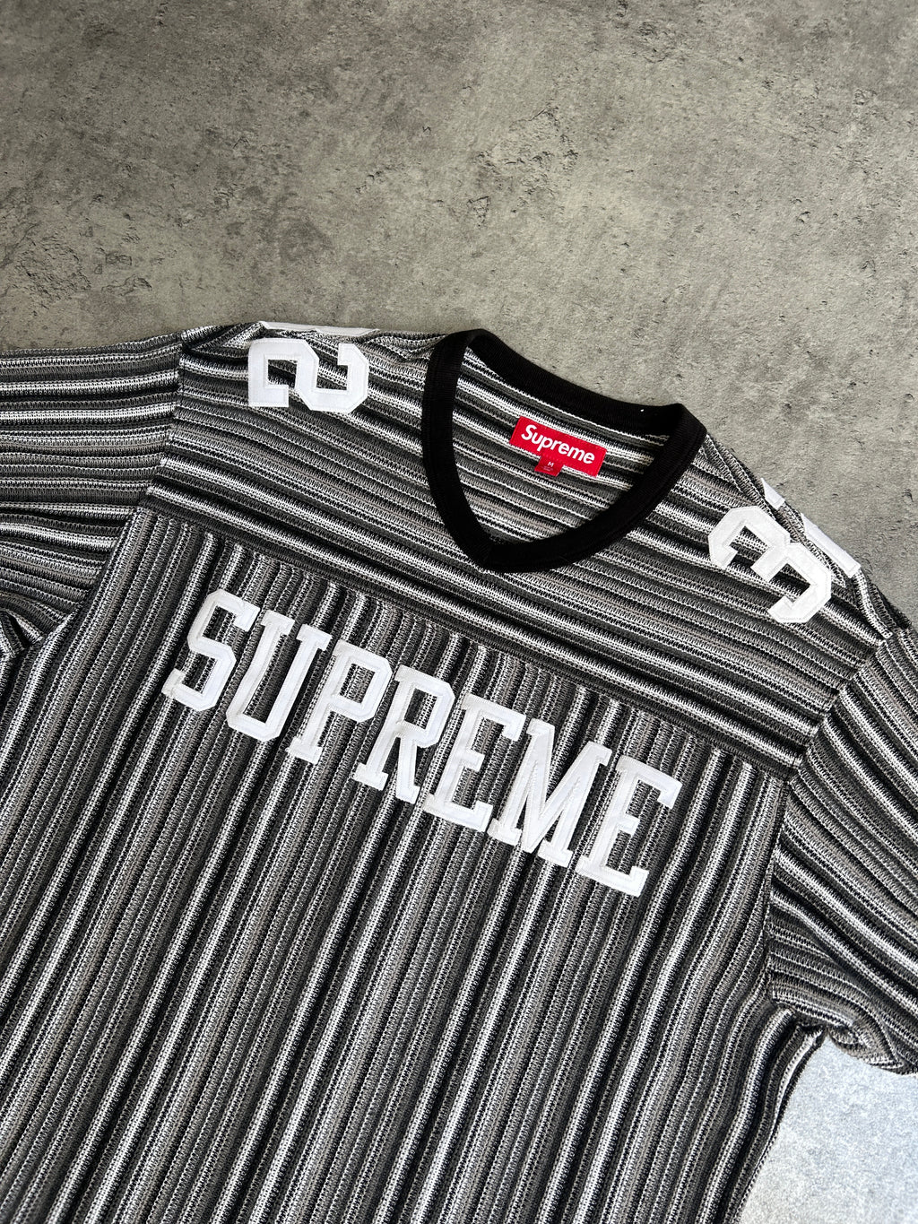SUPREME OPEN KNIT FOOTBALL TOP (M)