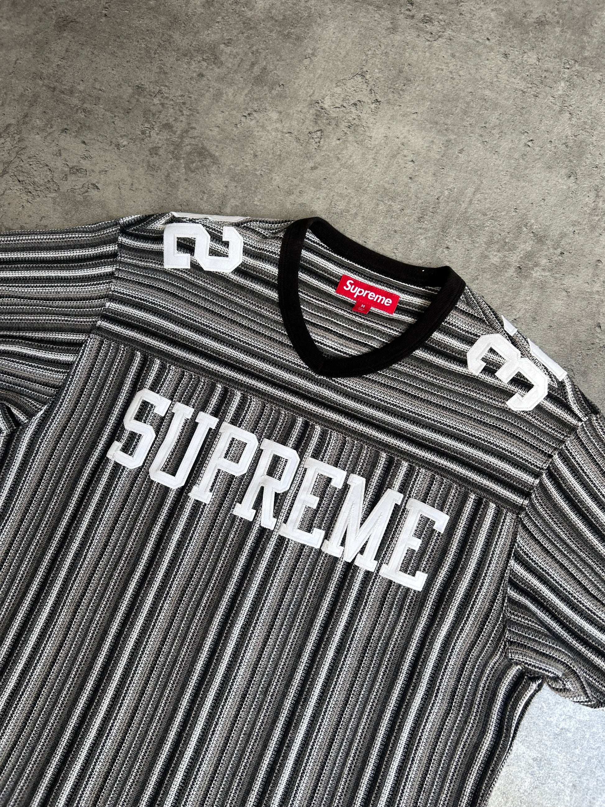 SUPREME OPEN KNIT FOOTBALL TOP (M)