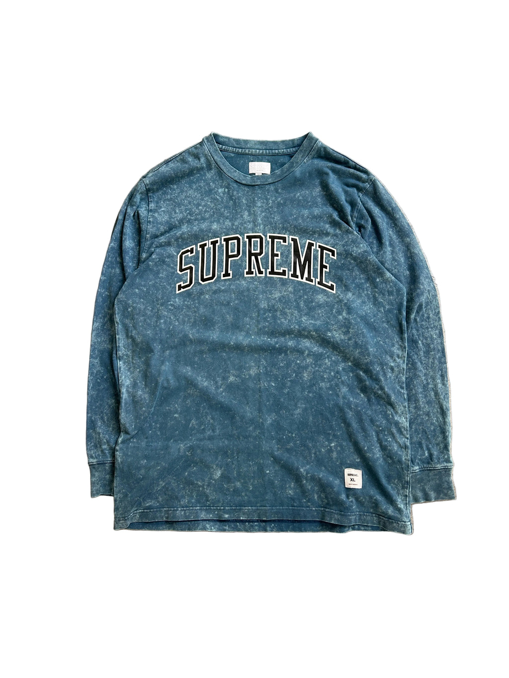 SUPREME ACID WASH LONGSLEEVE (XL)