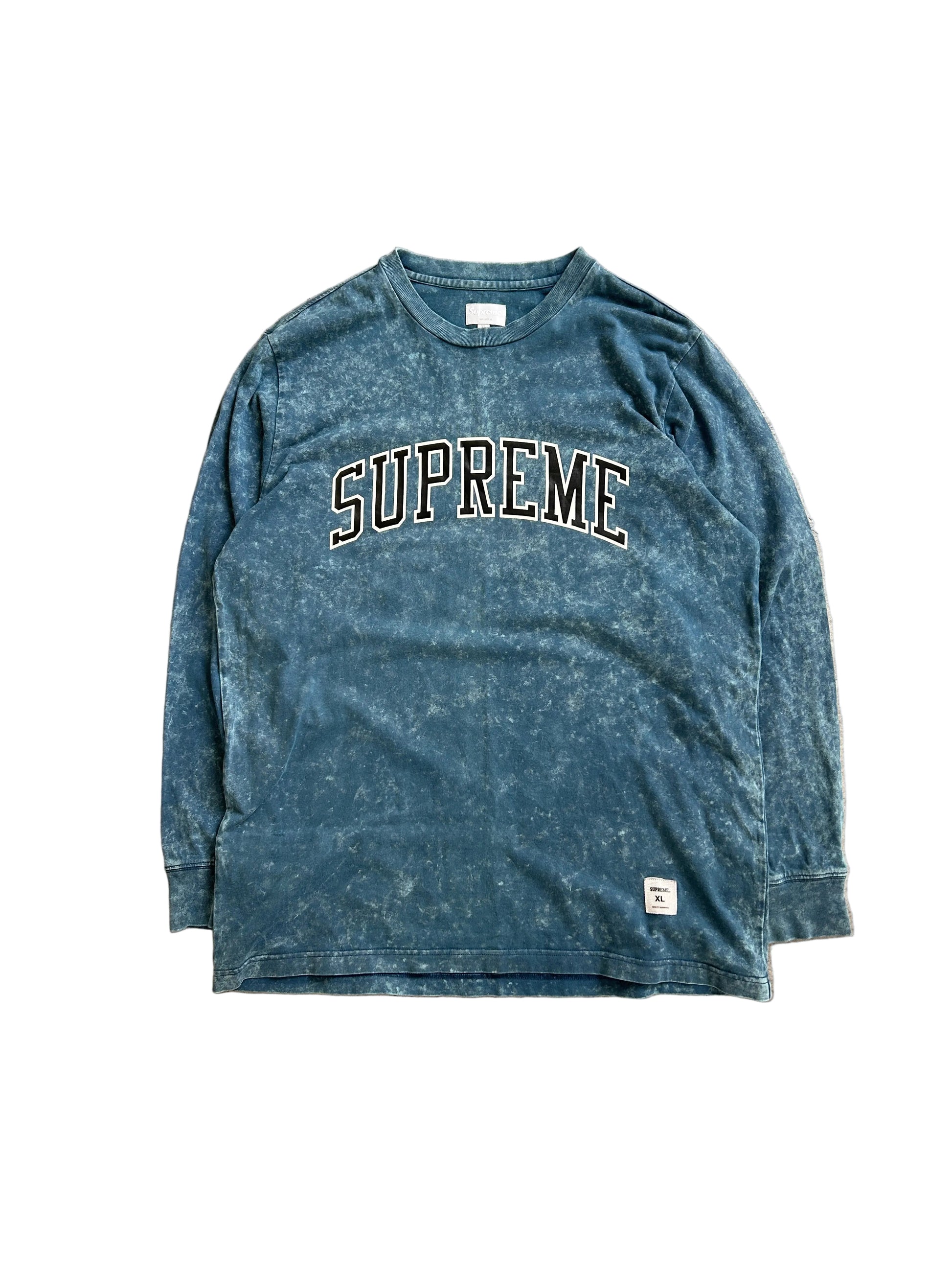 SUPREME ACID WASH LONGSLEEVE (XL)