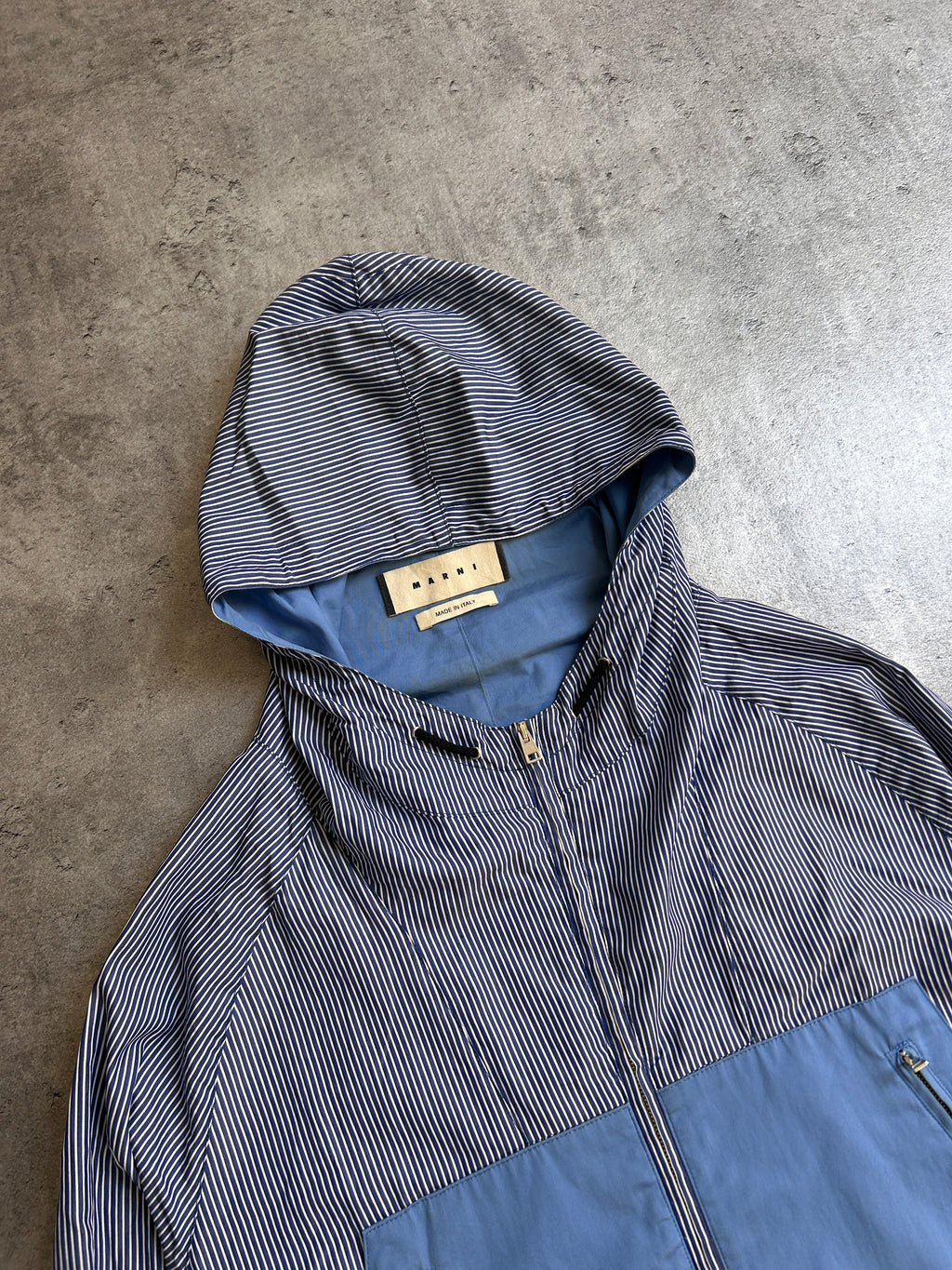 MARNI STRIPE WINDBREAKER (L)