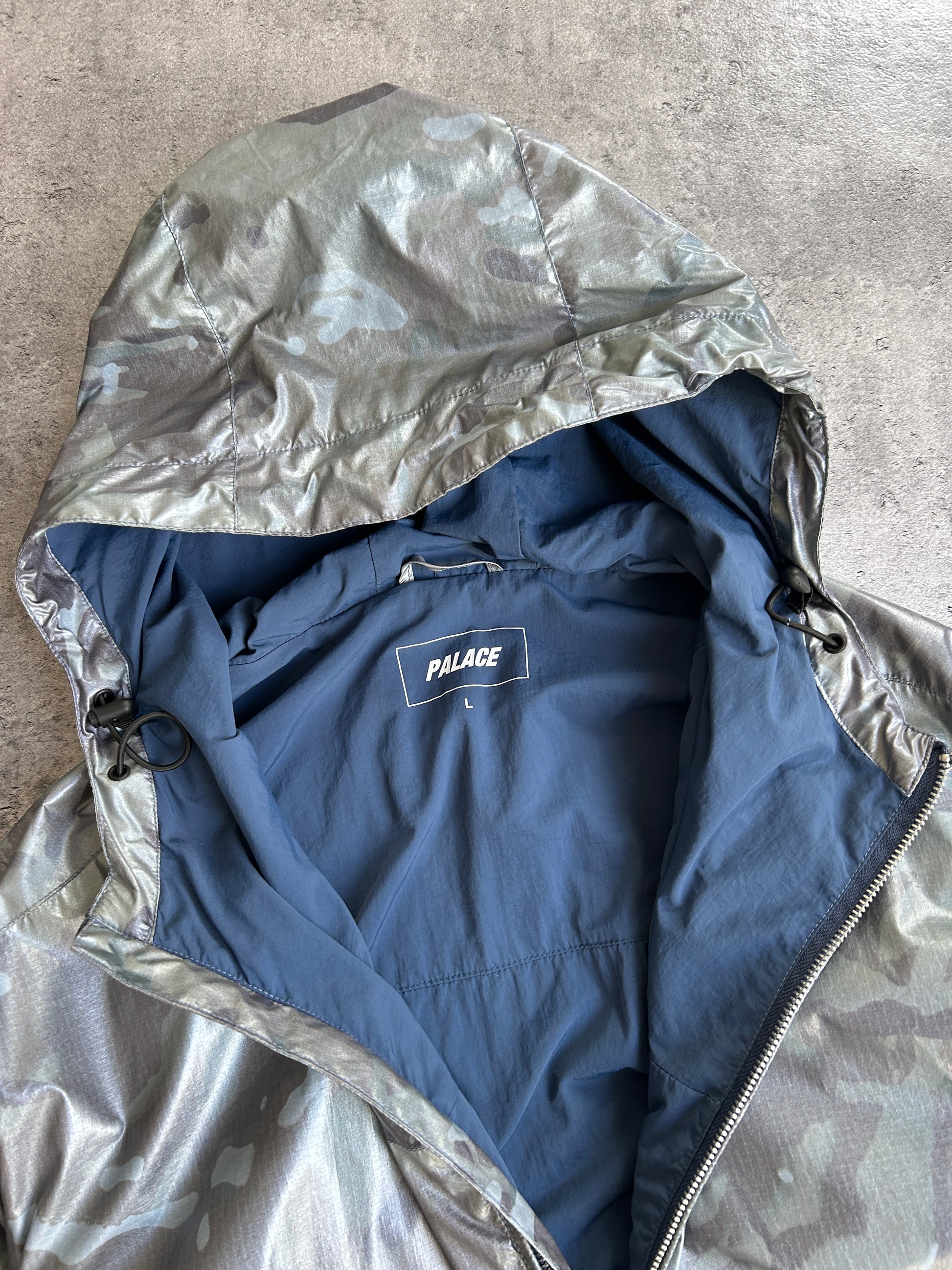 PALACE P STEALTH CAMO JACKET (L)