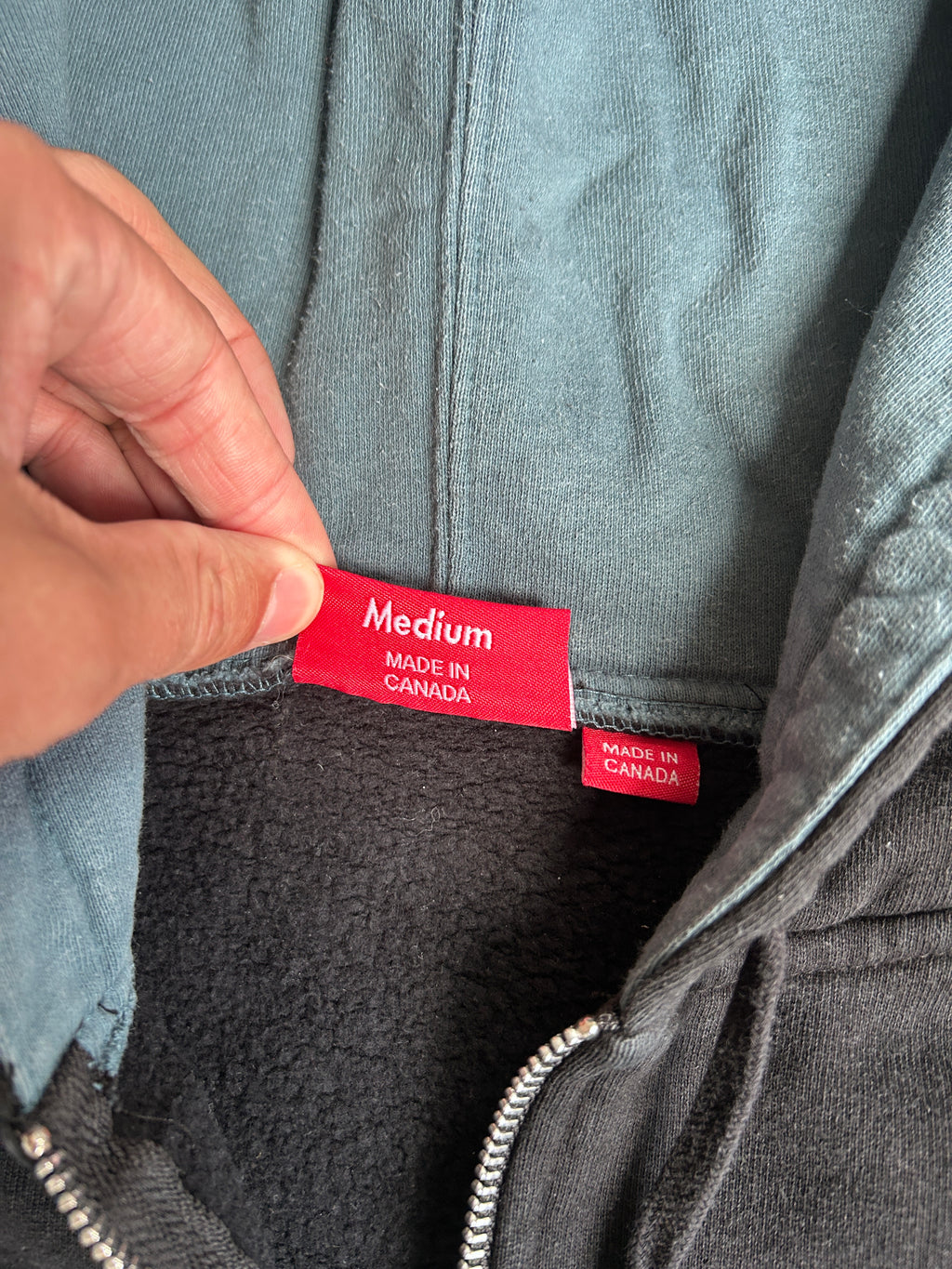 SUPREME JET SLEEVE ZIP UP (M)