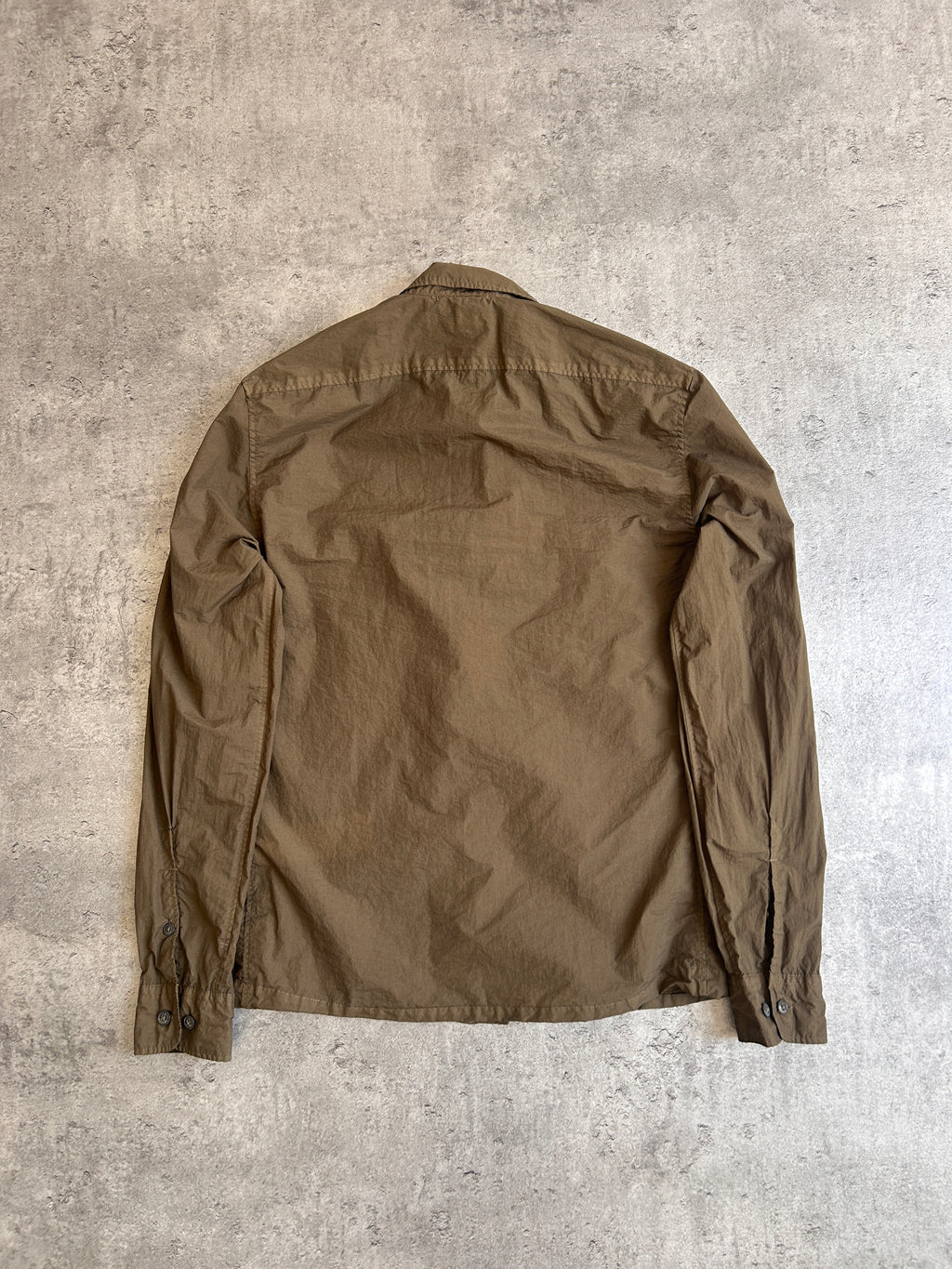 CP COMPANY OVERSHIRT “KHAKI/BROWN” (S)