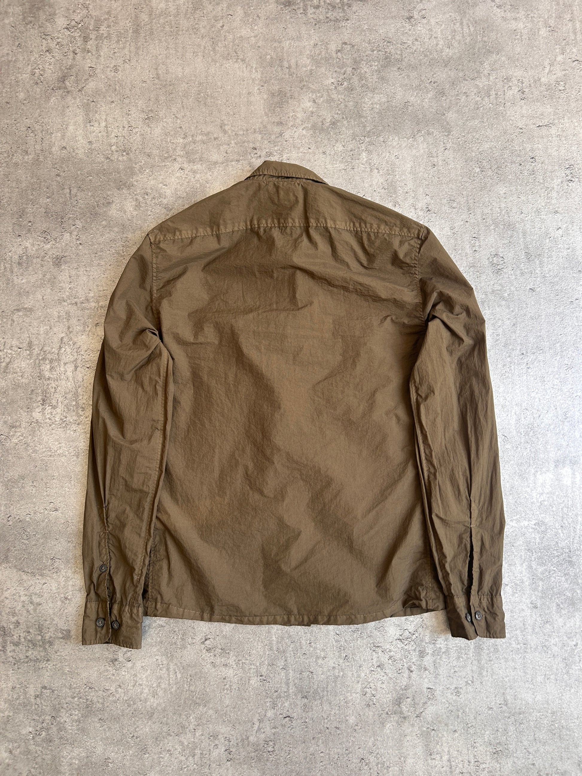 CP COMPANY OVERSHIRT “KHAKI/BROWN” (S)