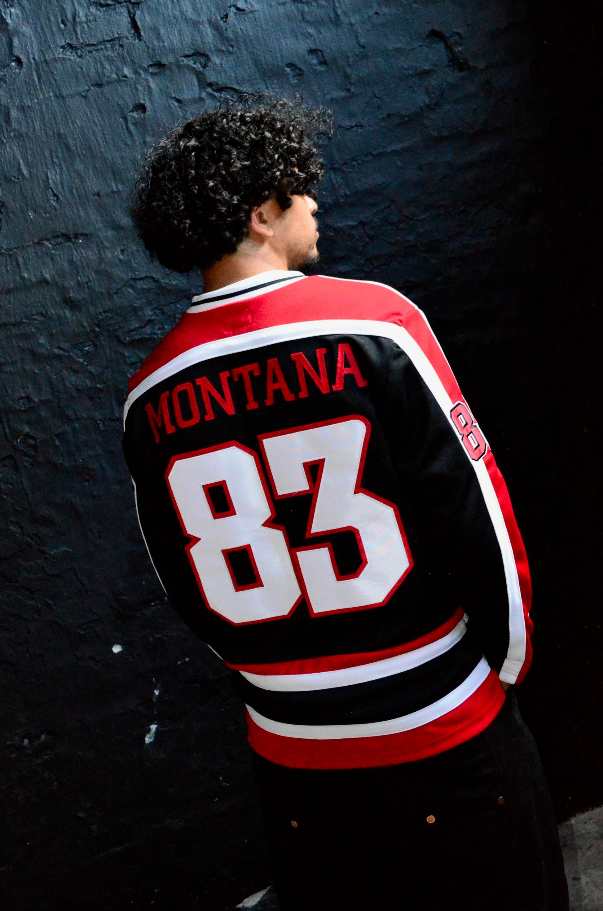 SUPREME SCARFACE HOCKEY JERSEY (M)