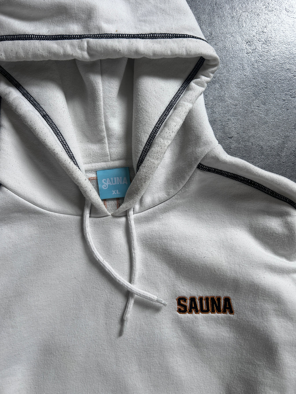 SAUNA STITCH HOODIE (XL)