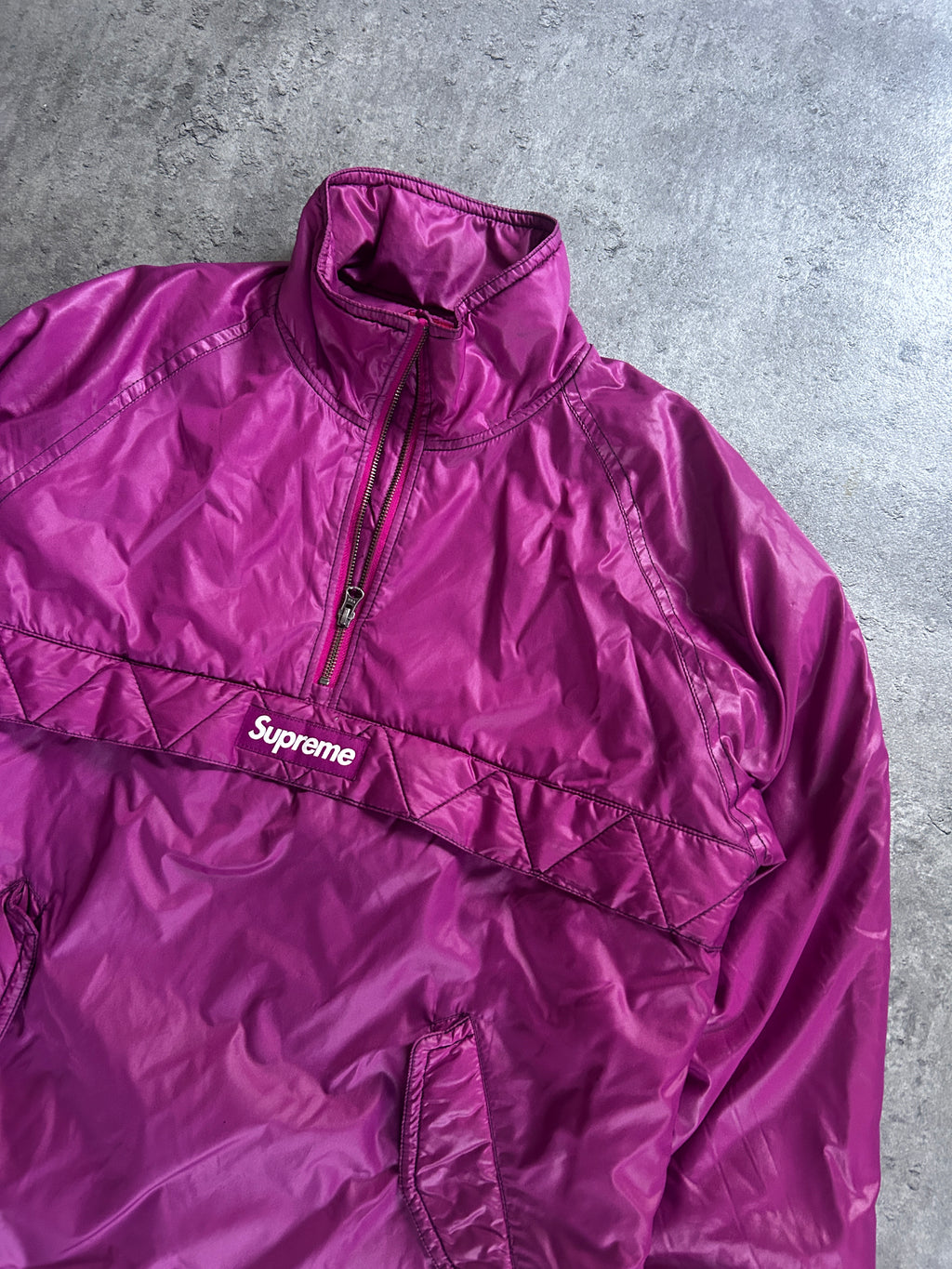 SUPREME CONTRAST PULLOVER FW17 (M)