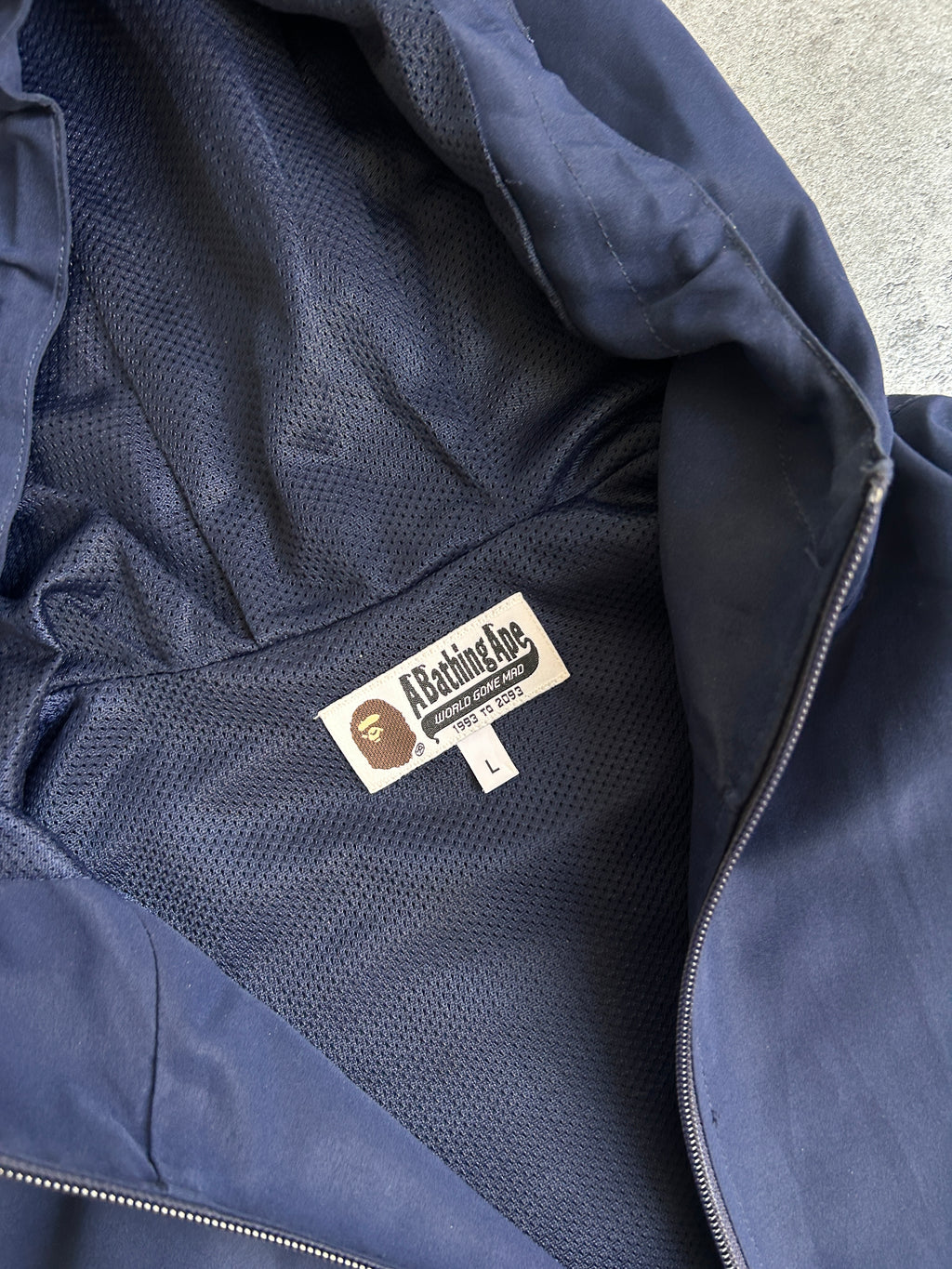 BAPE TAPE LINE TRACKJACKET (L)